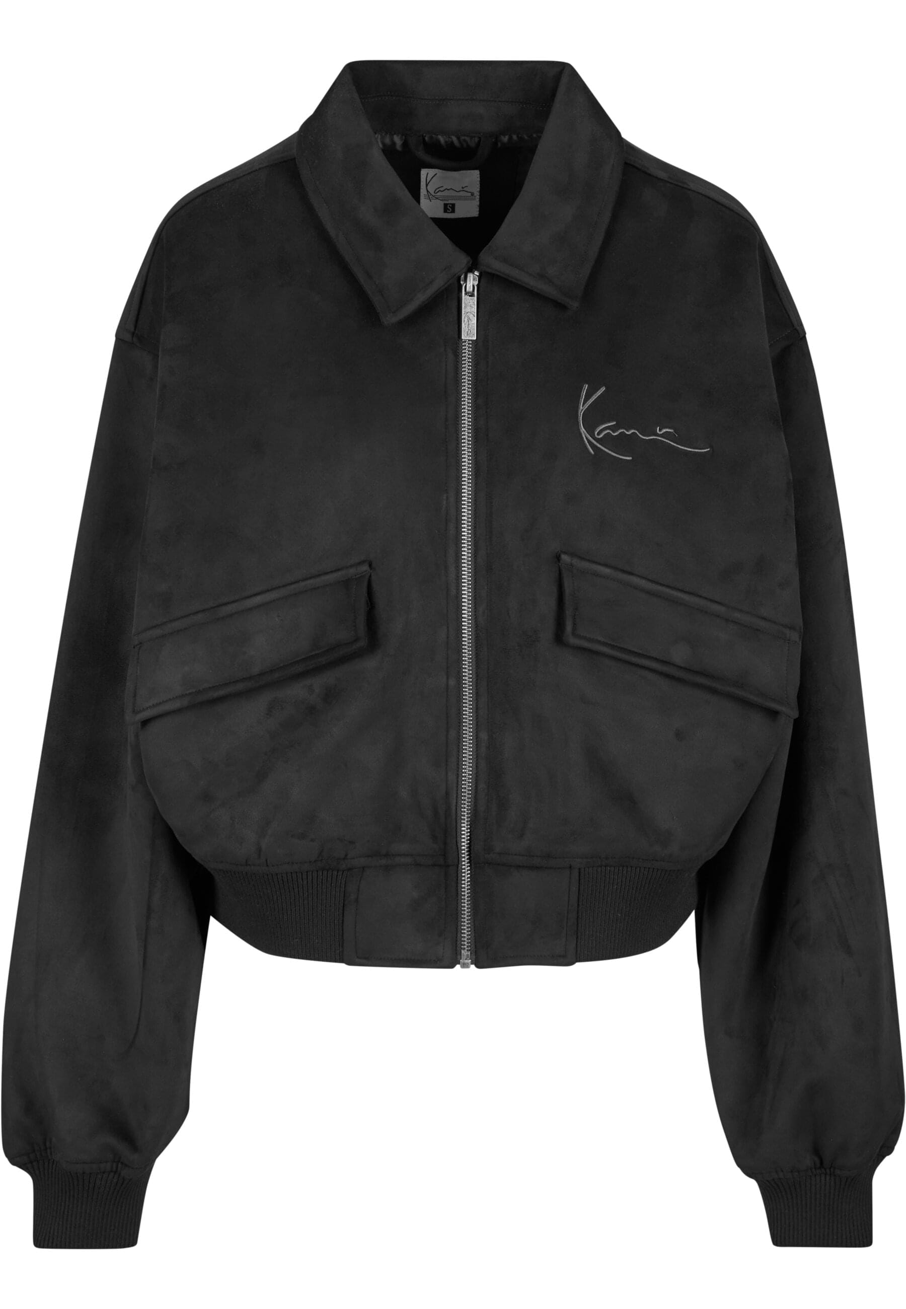 Karl Kani Bomberjacke "Karl Kani Signature Faux Suede Os Bomber Jacket", (1 günstig online kaufen
