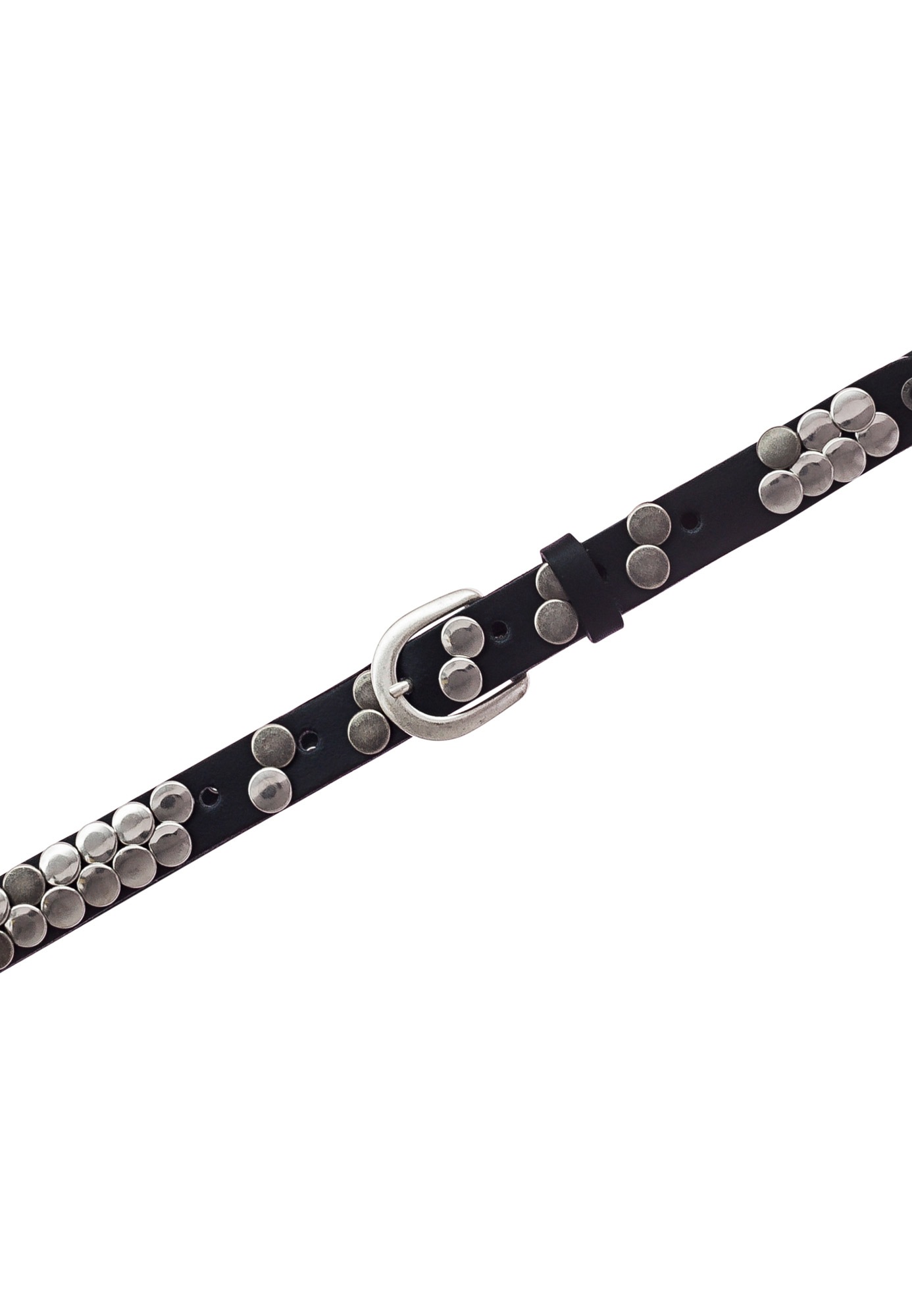 Thumbnail - MUSTANG Ledergürtel Echtleder, mit Plattnieten verziert, einfache Dornschließe