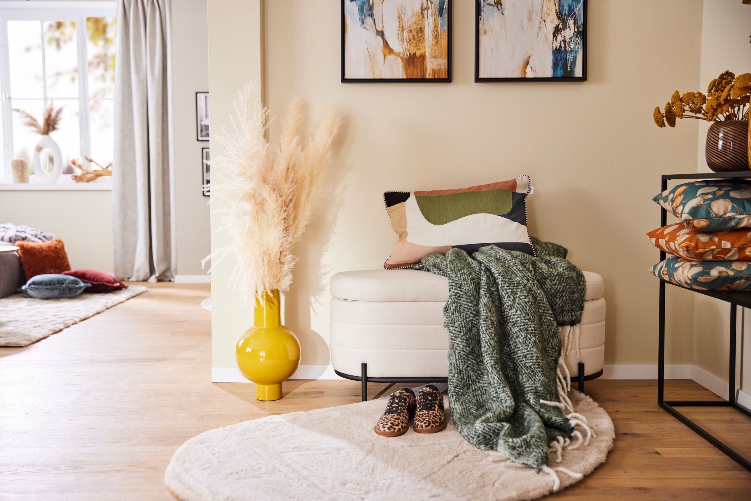 LeGer Home by Lena Gercke Bettbank »Mariela«, In 4 Farben und 3 Breiten, Sitzhöhe 45,5 cm