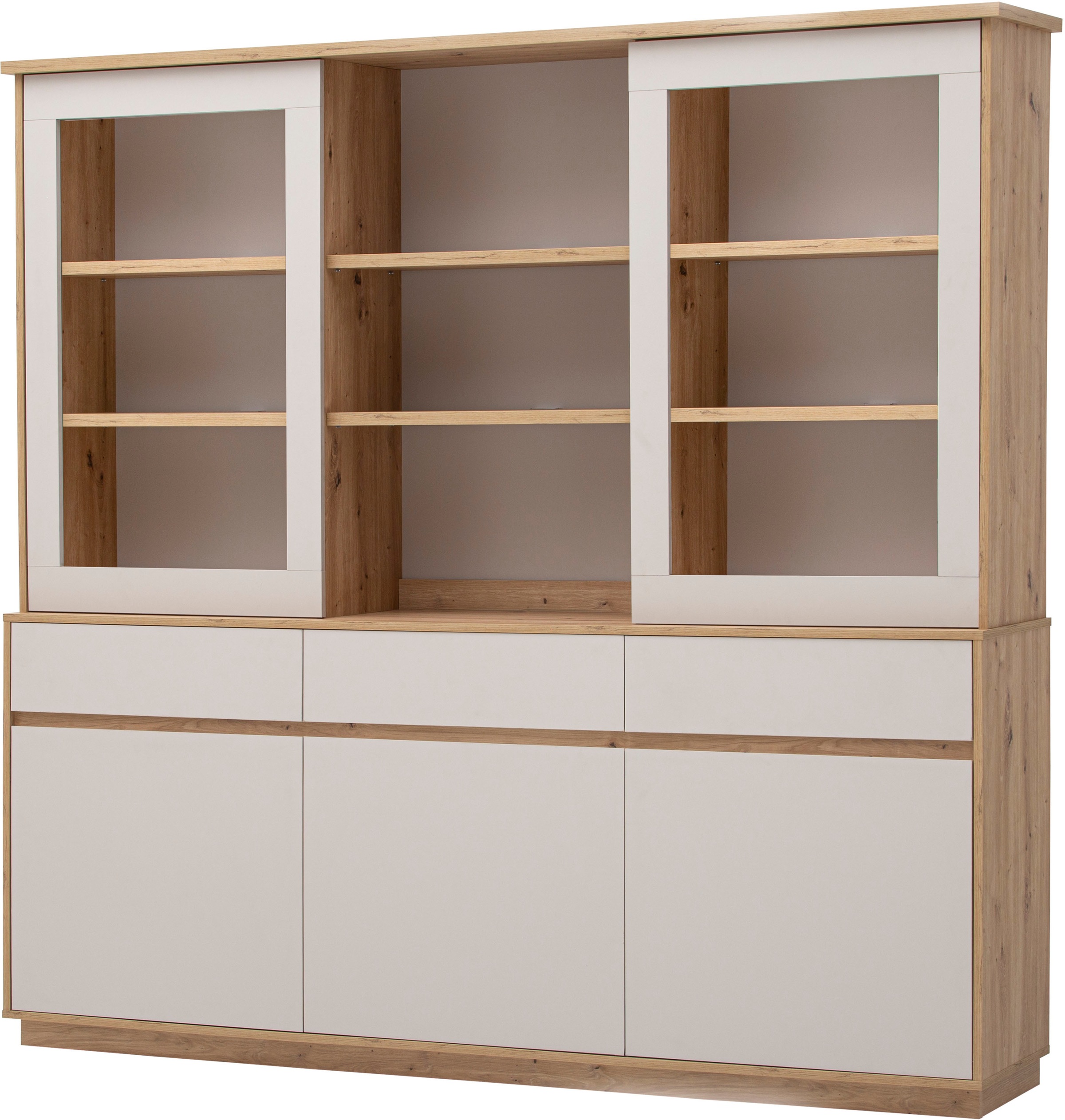 Home affaire Buffet "Sonora, moderner Hochschrank, Buffetschrank in Kaschmi günstig online kaufen