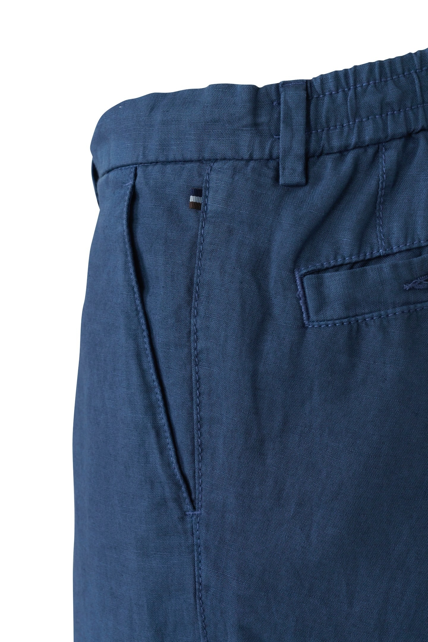 bugatti Bermudas, aus Leinen-Baumwollmix