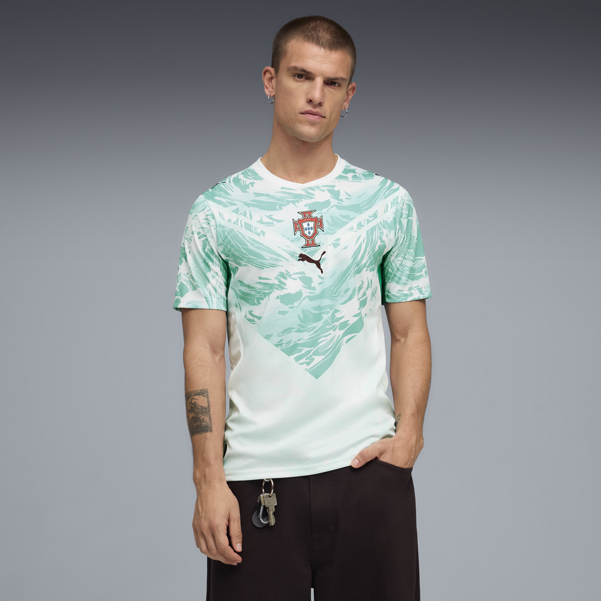PUMA Trainingsshirt »Portugal Auswärtstrikot Herren«