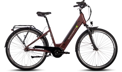 E-Bike »Optimum Plus«, 7 Gang, Mittelmotor 250 W, E-Bike Citybike, integriertes...