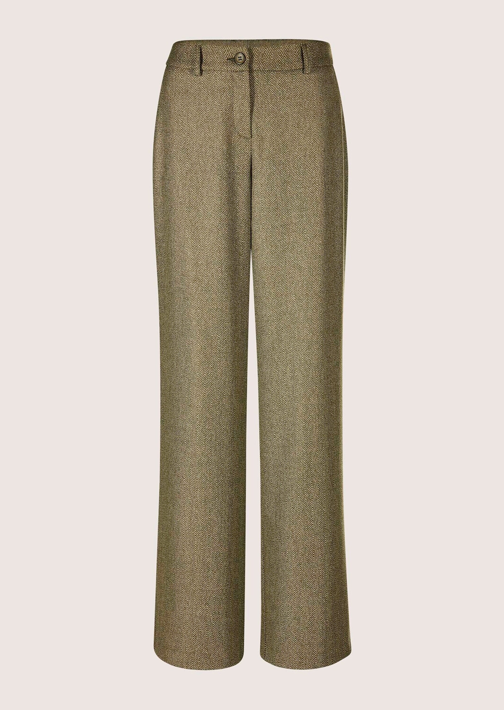 MADELEINE Stoffhose "Hose Palazzohose im Fischgratdesign" günstig online kaufen