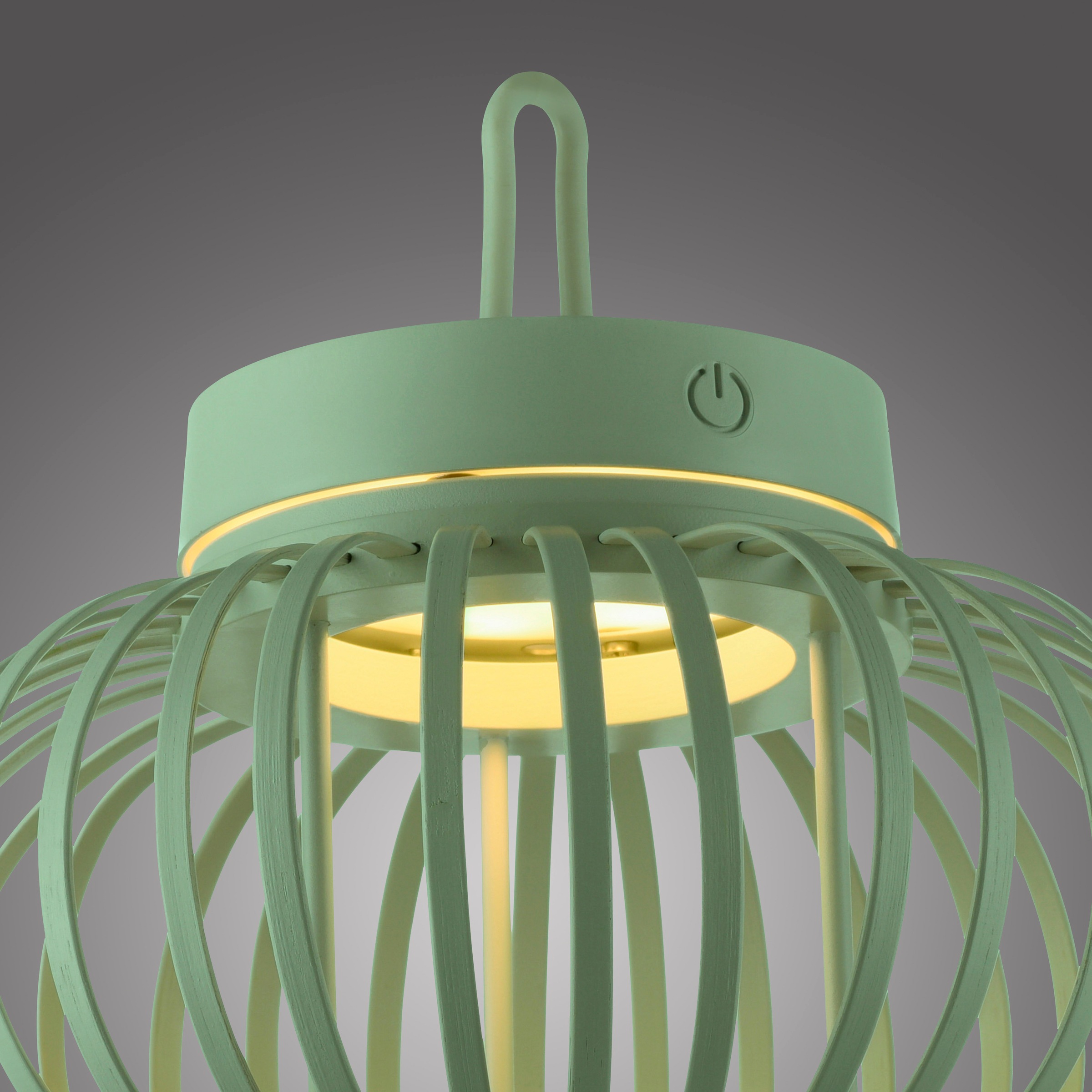 JUST LIGHT Pendelleuchte »AKUBA«, 1 flammig, Leuchtmittel LED-Modul | LED fest integriert, Akkuleuchte