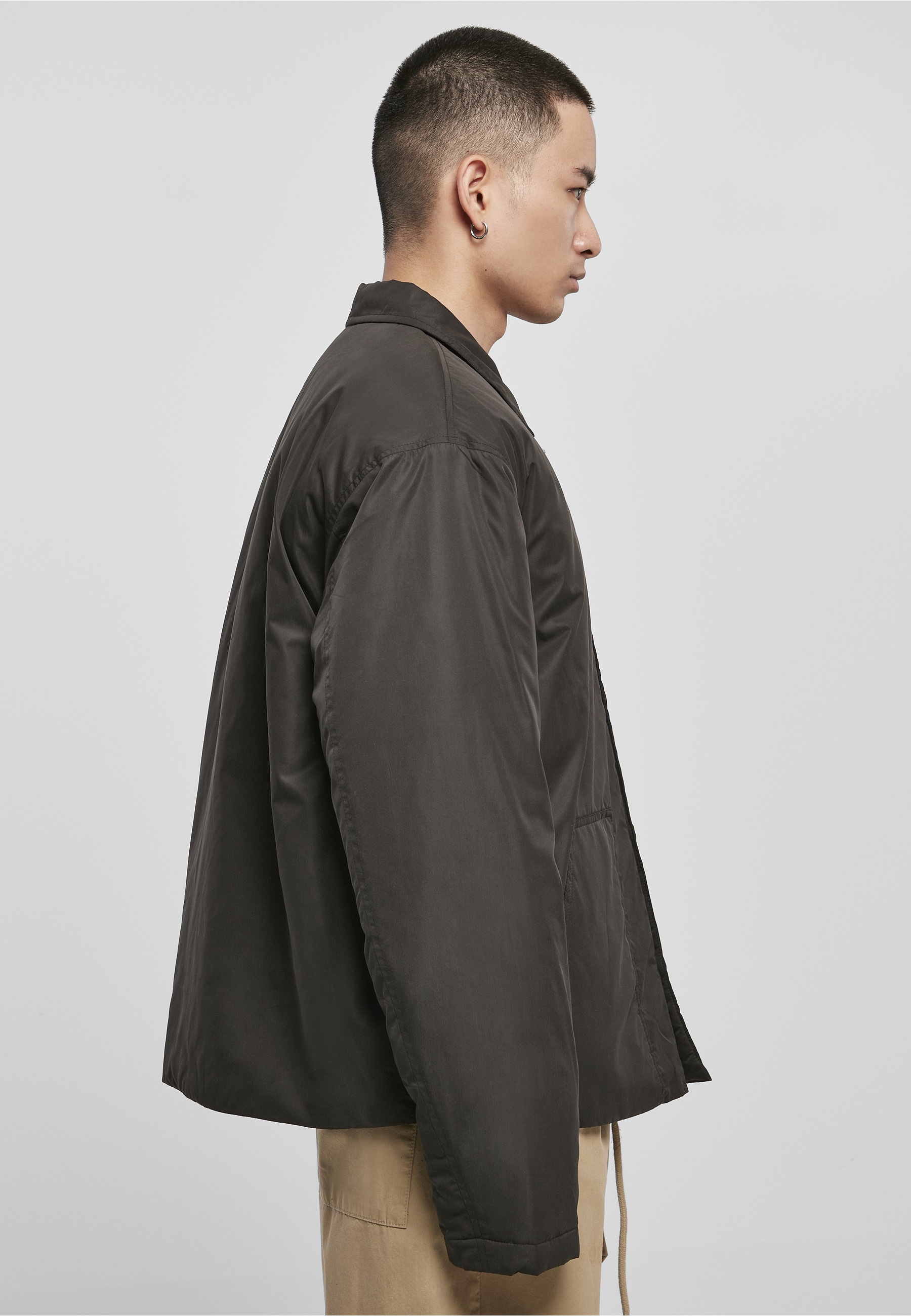 URBAN CLASSICS Outdoorjacke »Urban Classics Herren Utility Jacket« 1 Stk. tlg. ohne Kapuze