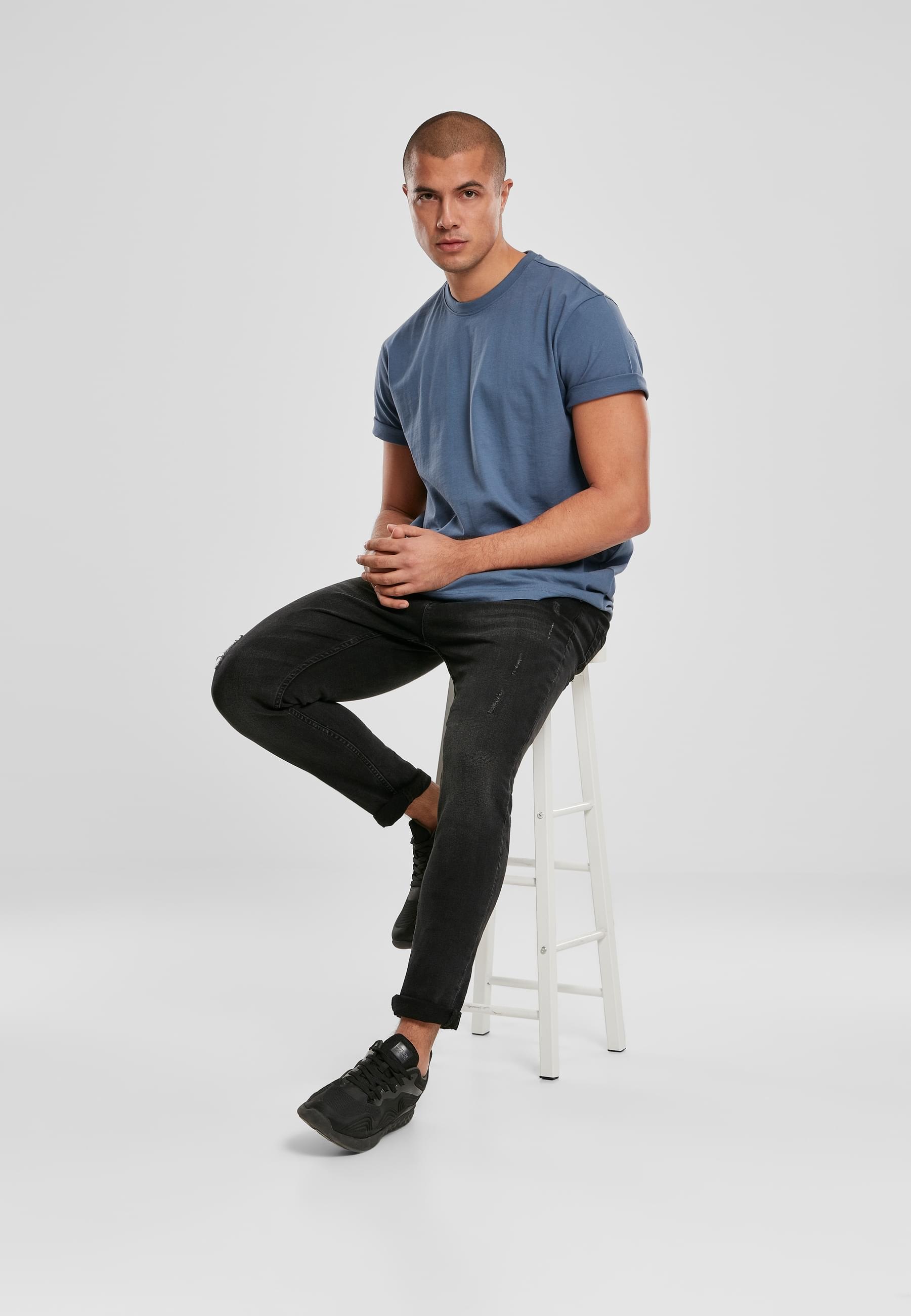 URBAN CLASSICS T-Shirt »Urban Classics Herren Basic Tee«, (1 tlg.)