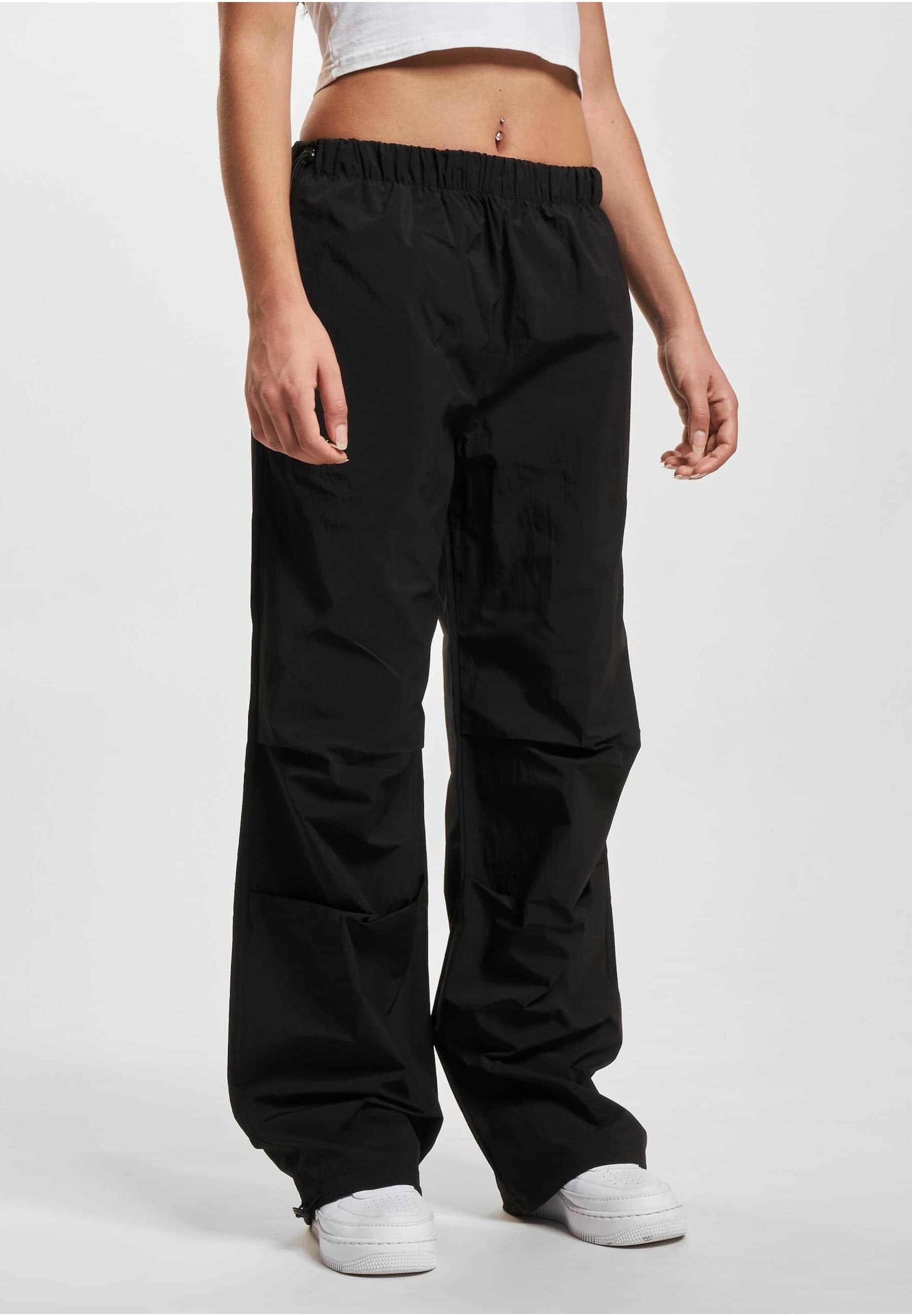 DEF Cargohose »DEF Damen DEF Wide Cargopants«, (1 tlg.)