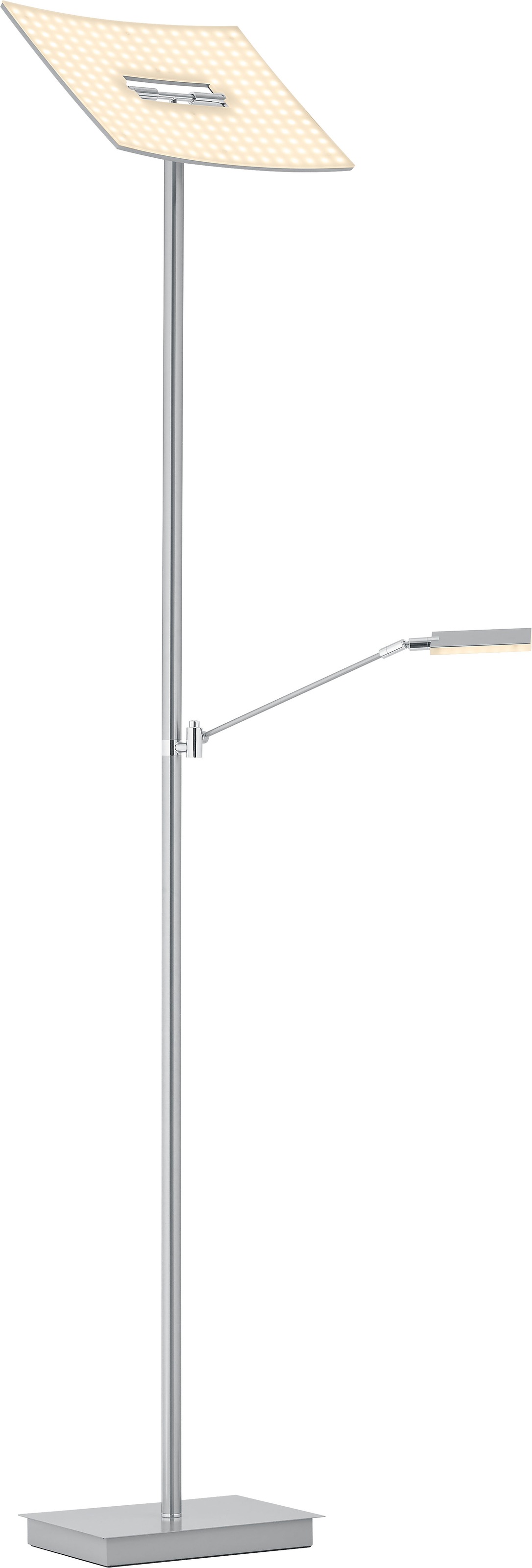 HELL höllisch gutes Licht LED Stehlampe »MODENA X« LED-Modul 1 Stk. Warmweiß Tastdimmer