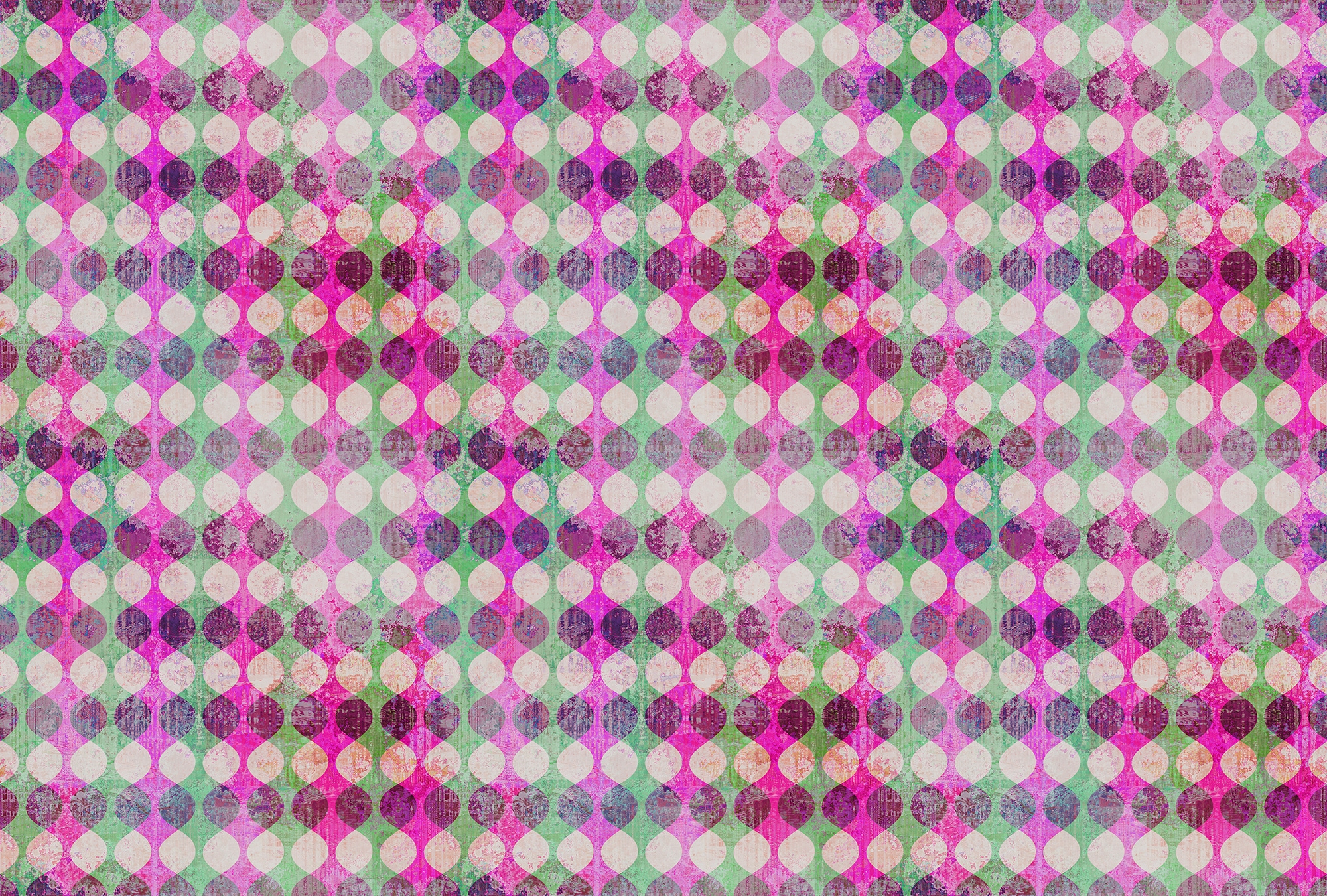 living walls Fototapete "Walls by Patel Garland 1" glatt Vlies, Wand, Schräge