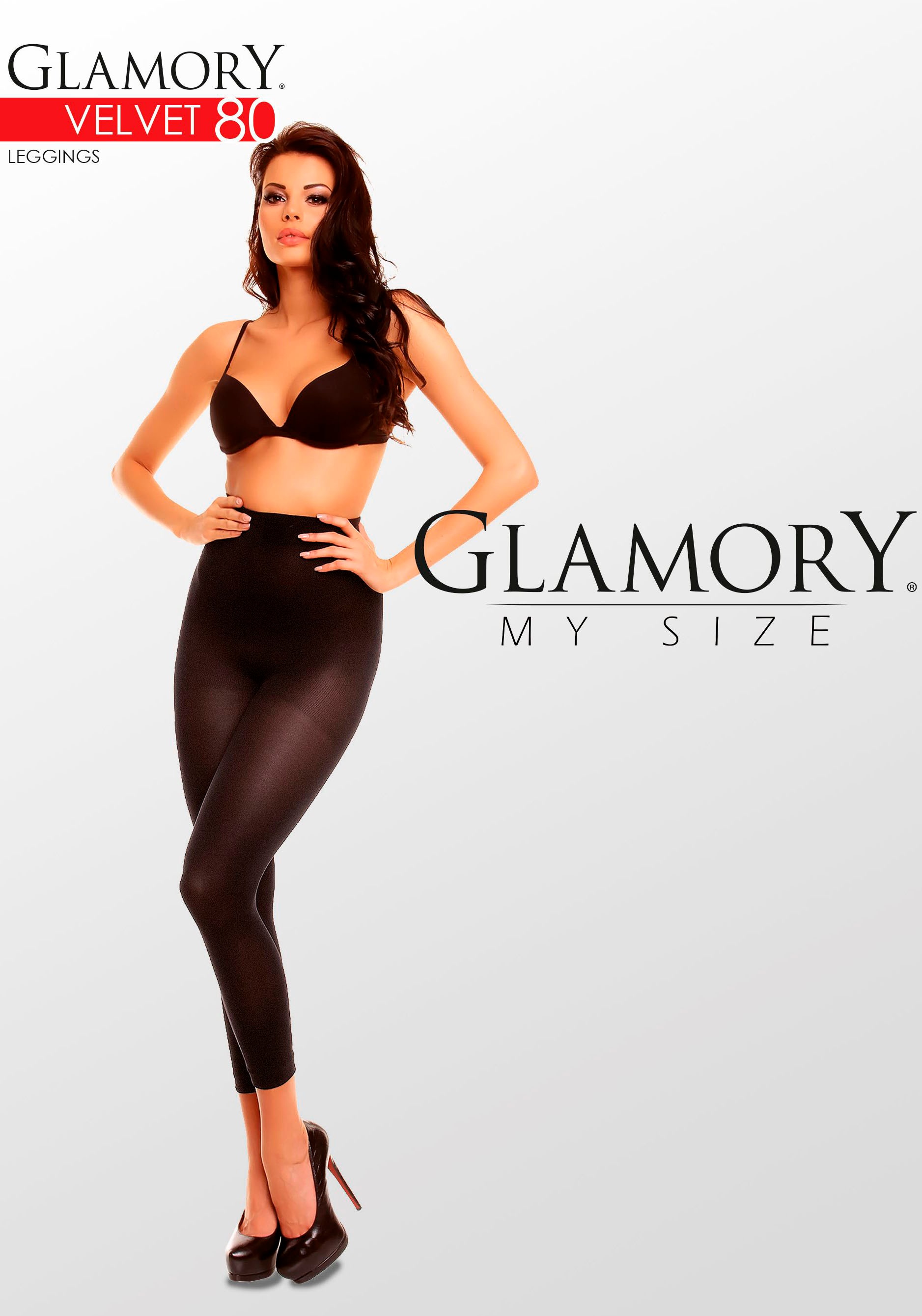 Thumbnail - GLAMORY Leggings "Velvet" 80 den, blickdicht, seidig matt, bis Gr. 62
