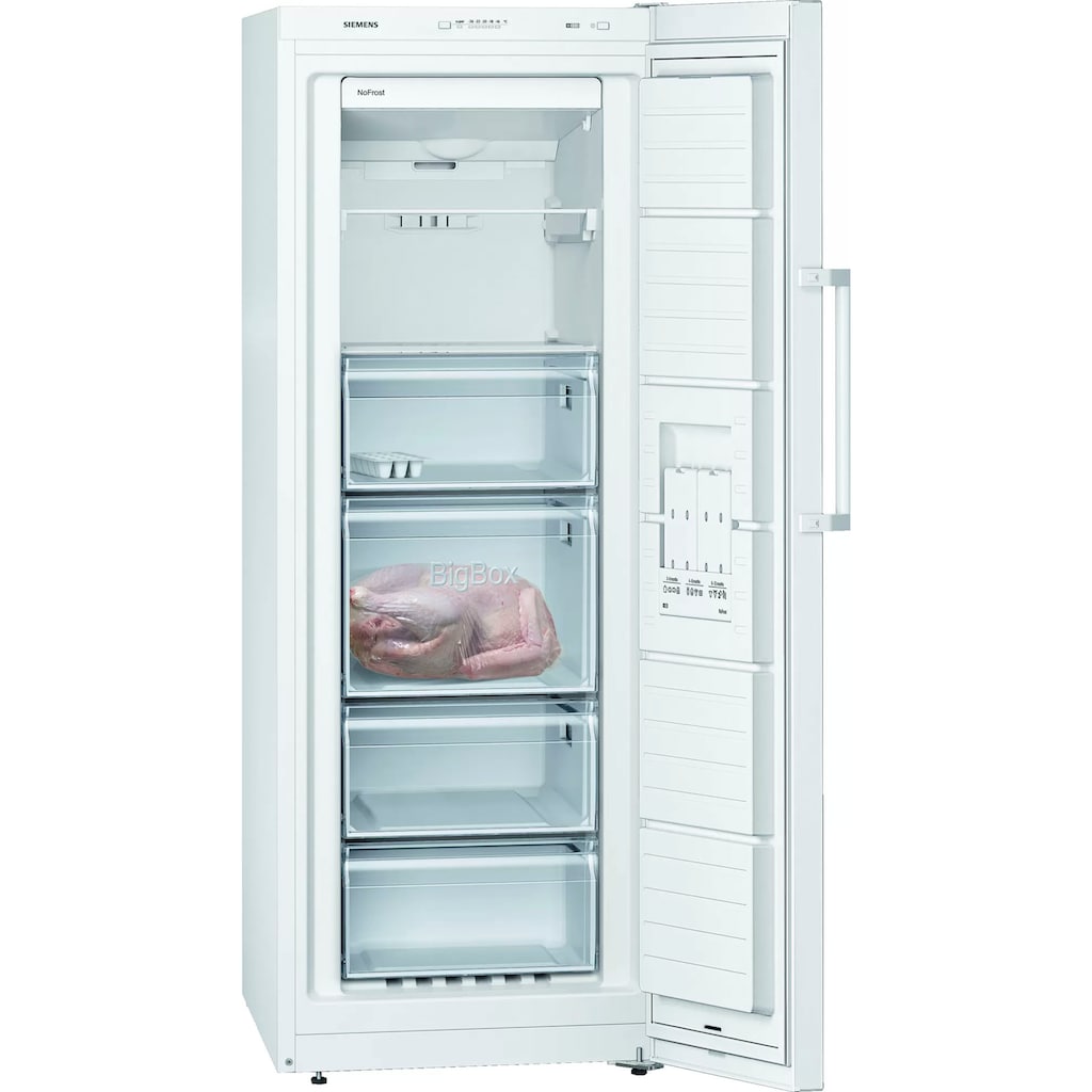 SIEMENS Gefrierschrank »GS29NVWEP«, iQ300, 161 cm hoch, 60 cm breit