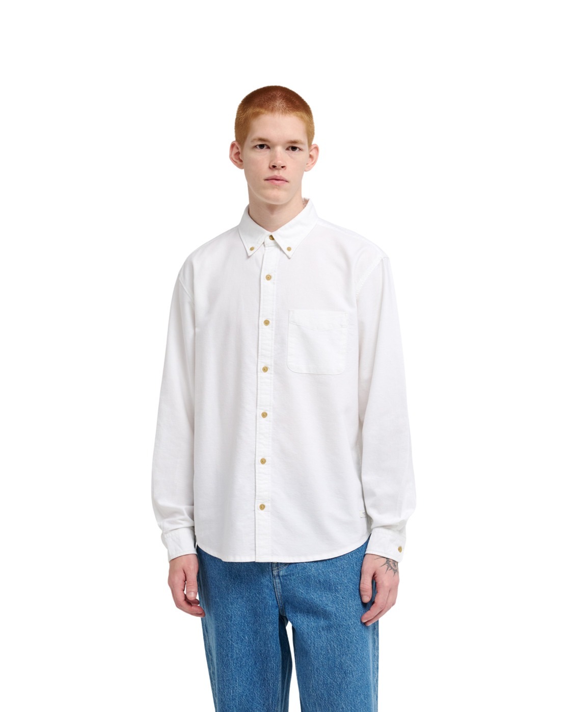 Element Langarmhemd "Button Down Regular Oxford" günstig online kaufen