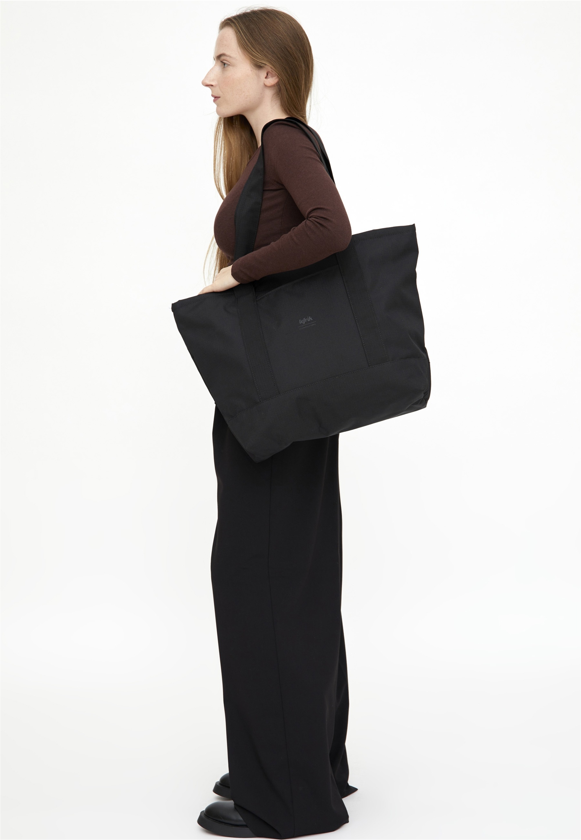 lefrik Henkeltasche »Strata«, in veganer Qualität