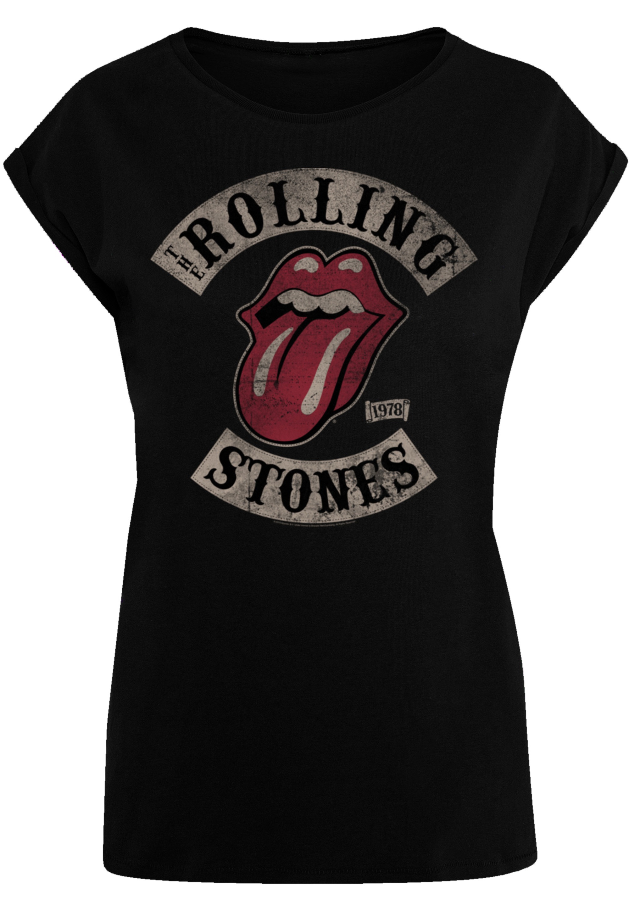 F4NT4STIC T-Shirt »The Rolling Stones Tour '78«, Premium Qualität