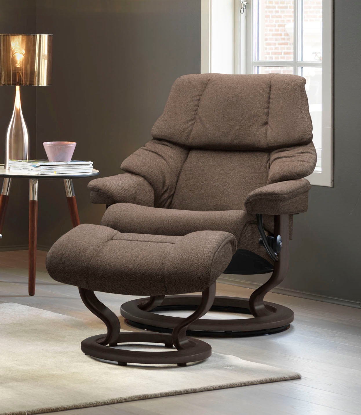 Stressless Relaxsessel "Reno", mit Classic Base, Größe S, M & L, Gestell We günstig online kaufen