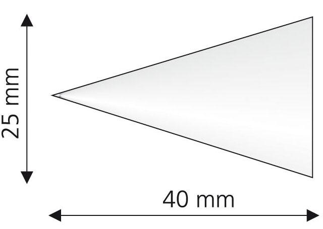 Ø BAUR Gardinenstangen-Endstück Black »Cone«, (Set, mm Friday St.), 2 Liedeco 16 Gardinenstangen | für