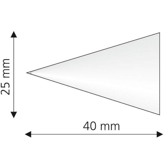 Black Friday Liedeco Gardinenstangen-Endstück »Cone«, (Set, 2 St.), für Gardinenstangen  Ø 16 mm | BAUR