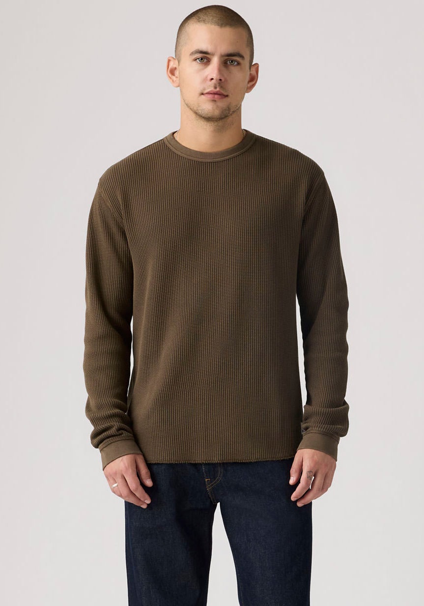 Levis Langarmshirt Waffelstruktur günstig online kaufen