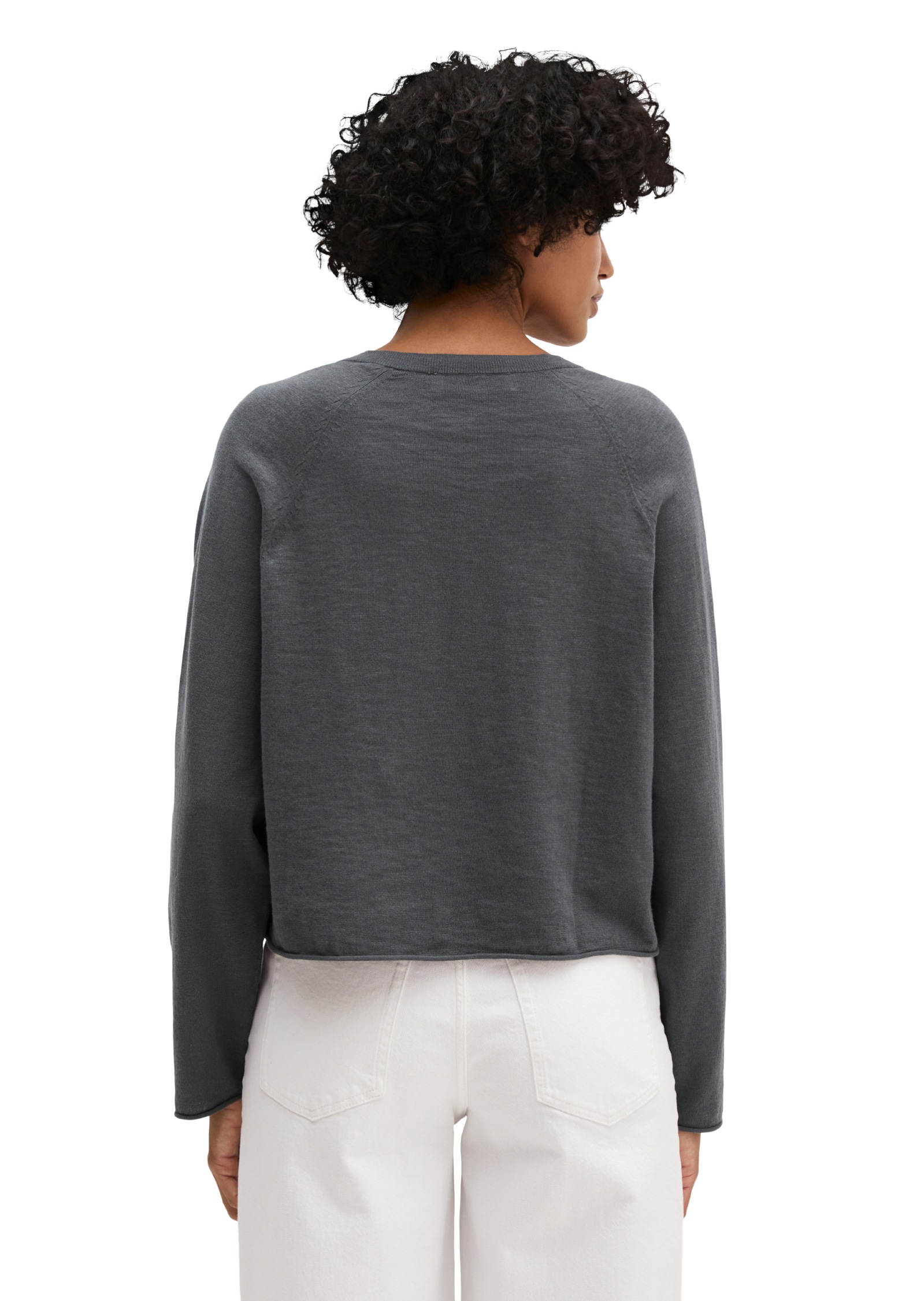 Marc O'Polo Cardigan »aus Bio-Baumwolle-Leinen-Mix«