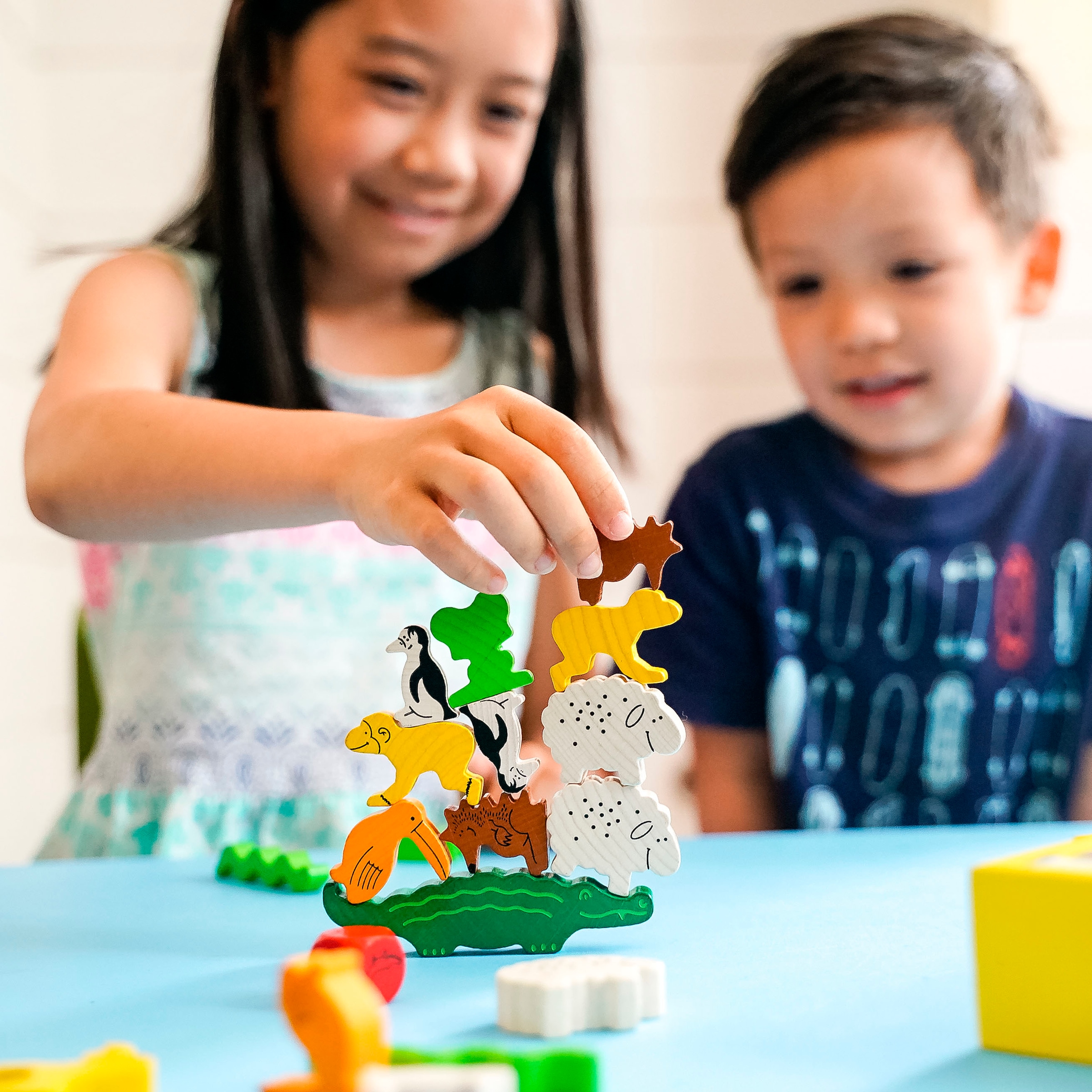 Haba Spiel »Tier auf Tier - Der Klassiker unter den Stapelspielen«