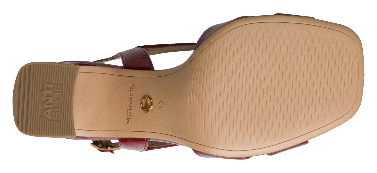 Tamaris Sandalette  Blockabsatz, Sommerschuh, Riemchensandale in eleganter Optik