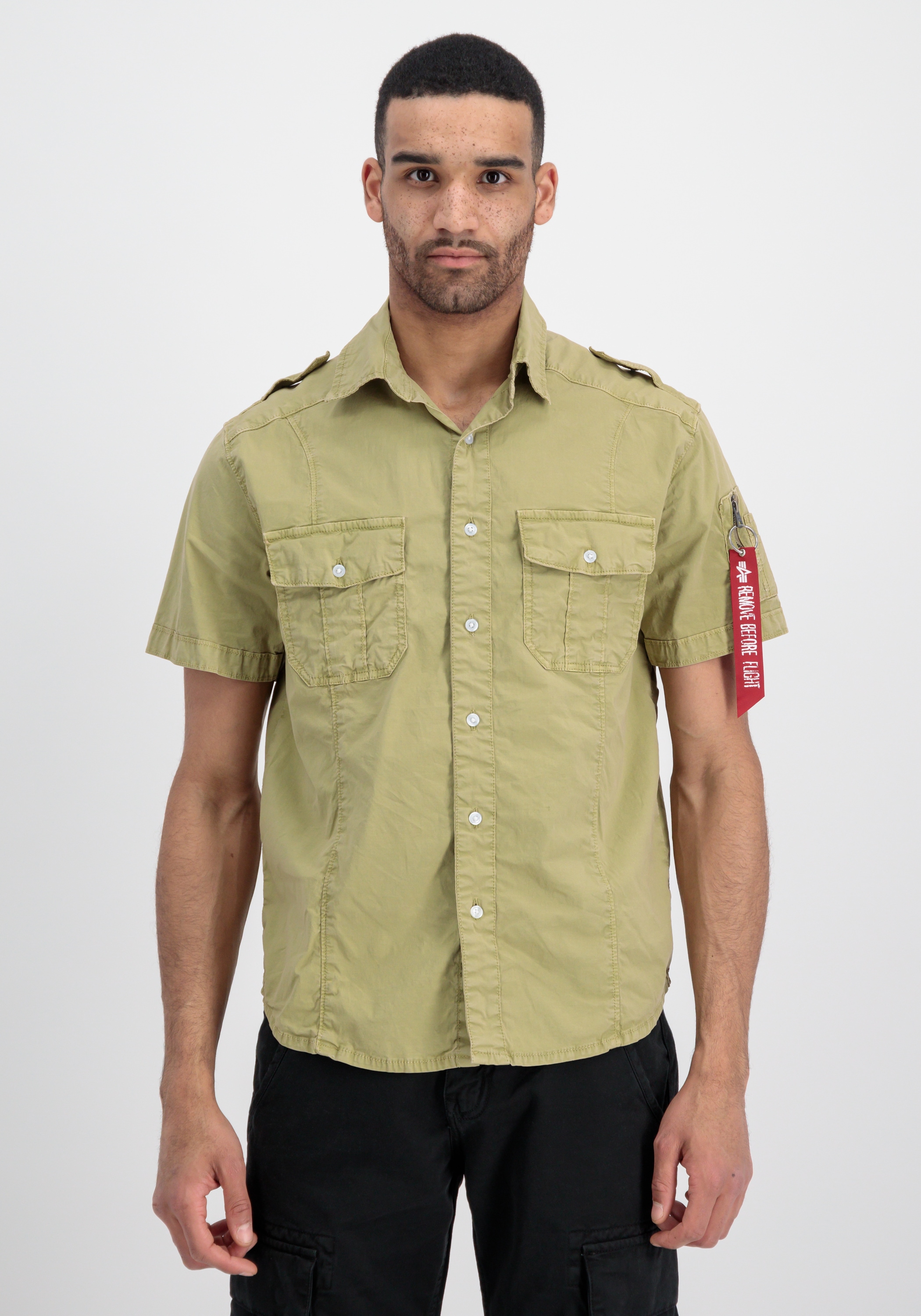 Alpha Industries T-Shirt »ALPHA INDUSTRIES Men - T-Shirts Basic Shirt Slim S«