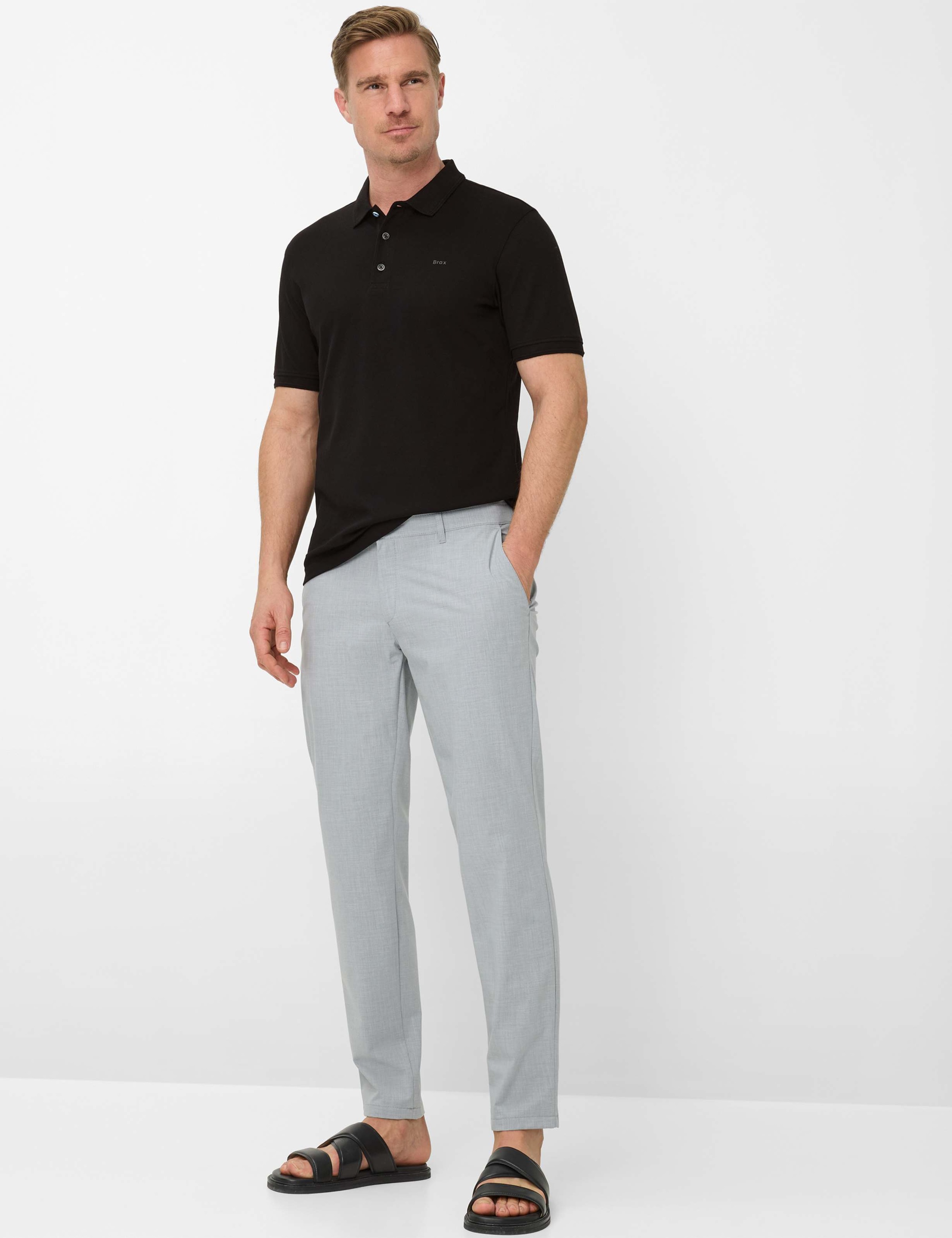 BRAX Style Phil Chino Pants Light Gray 35/34 2