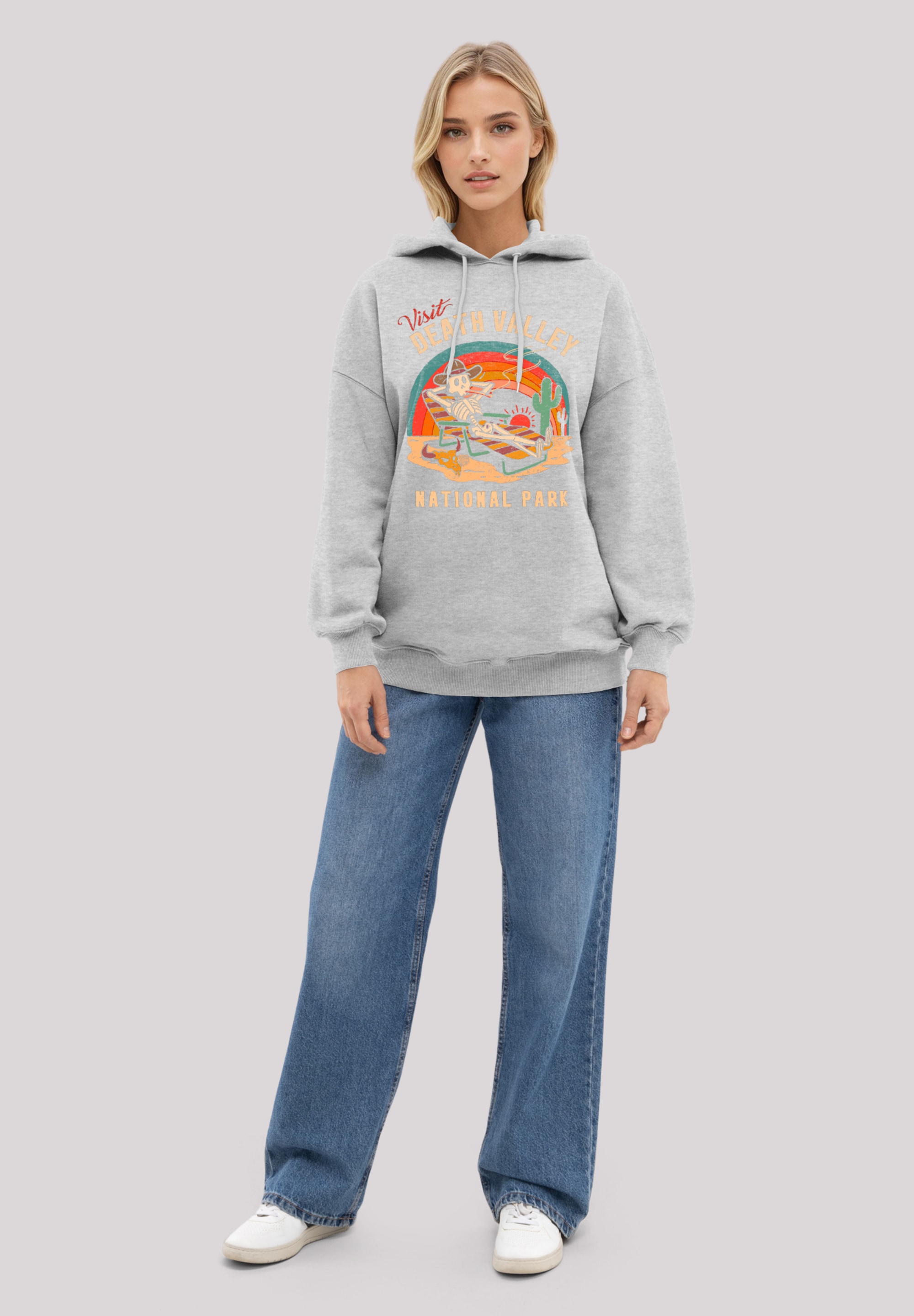 F4NT4STIC Kapuzenpullover »US National Parks Visit Death Valley«, Premium Qualität