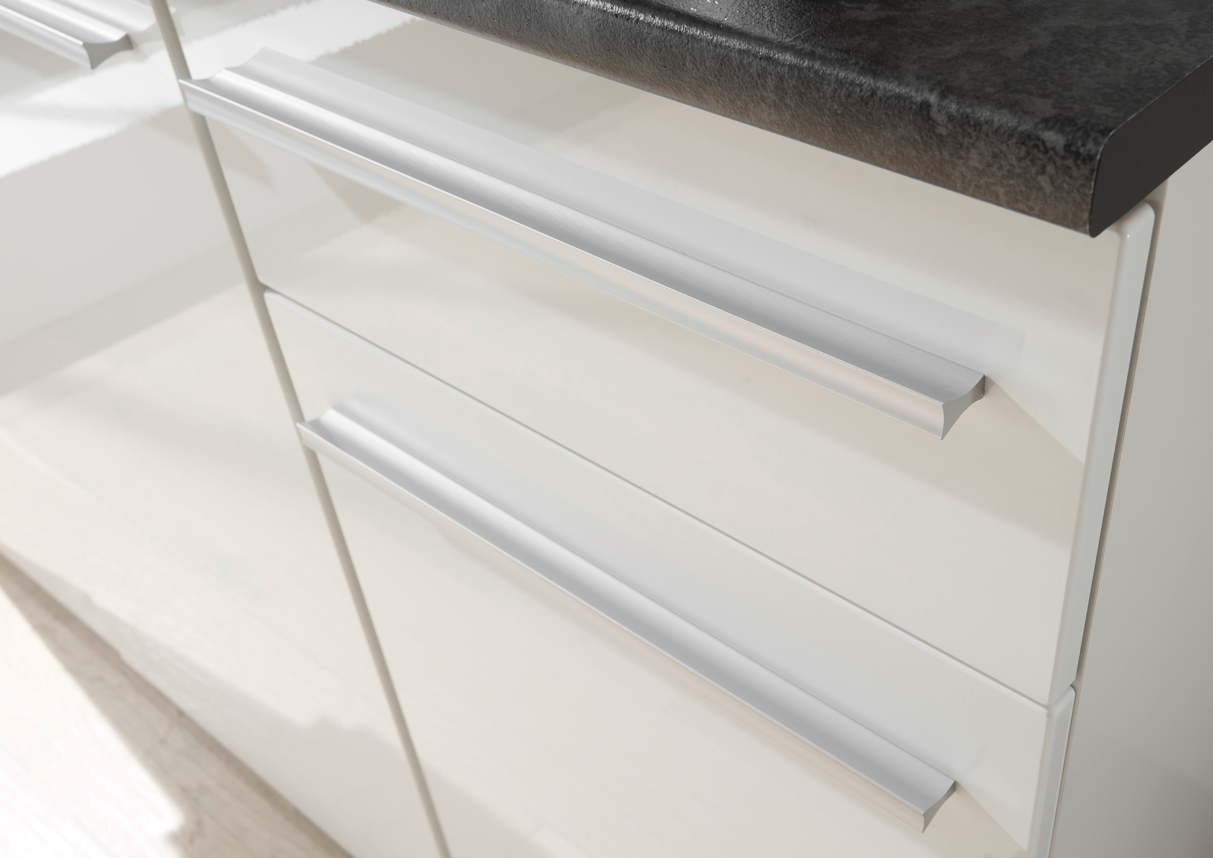 BASIC by Balculina Küchenzeile »Jazz Singleküche«, Breite 160 cm, mit und ohne Geräte lieferbar