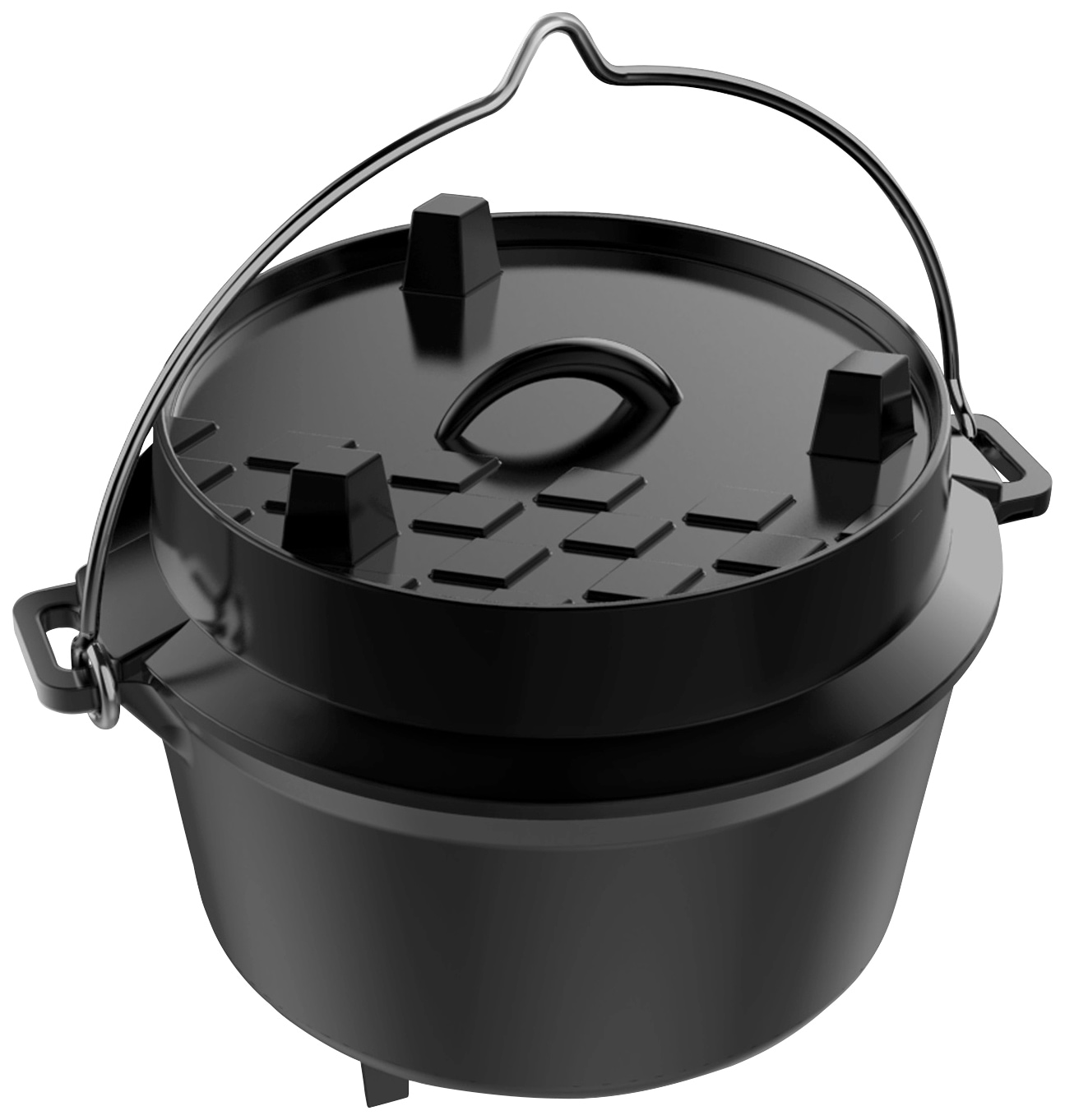 Tepro Grilltopf "Dutch Oven S", Gusseisen, 4 Liter