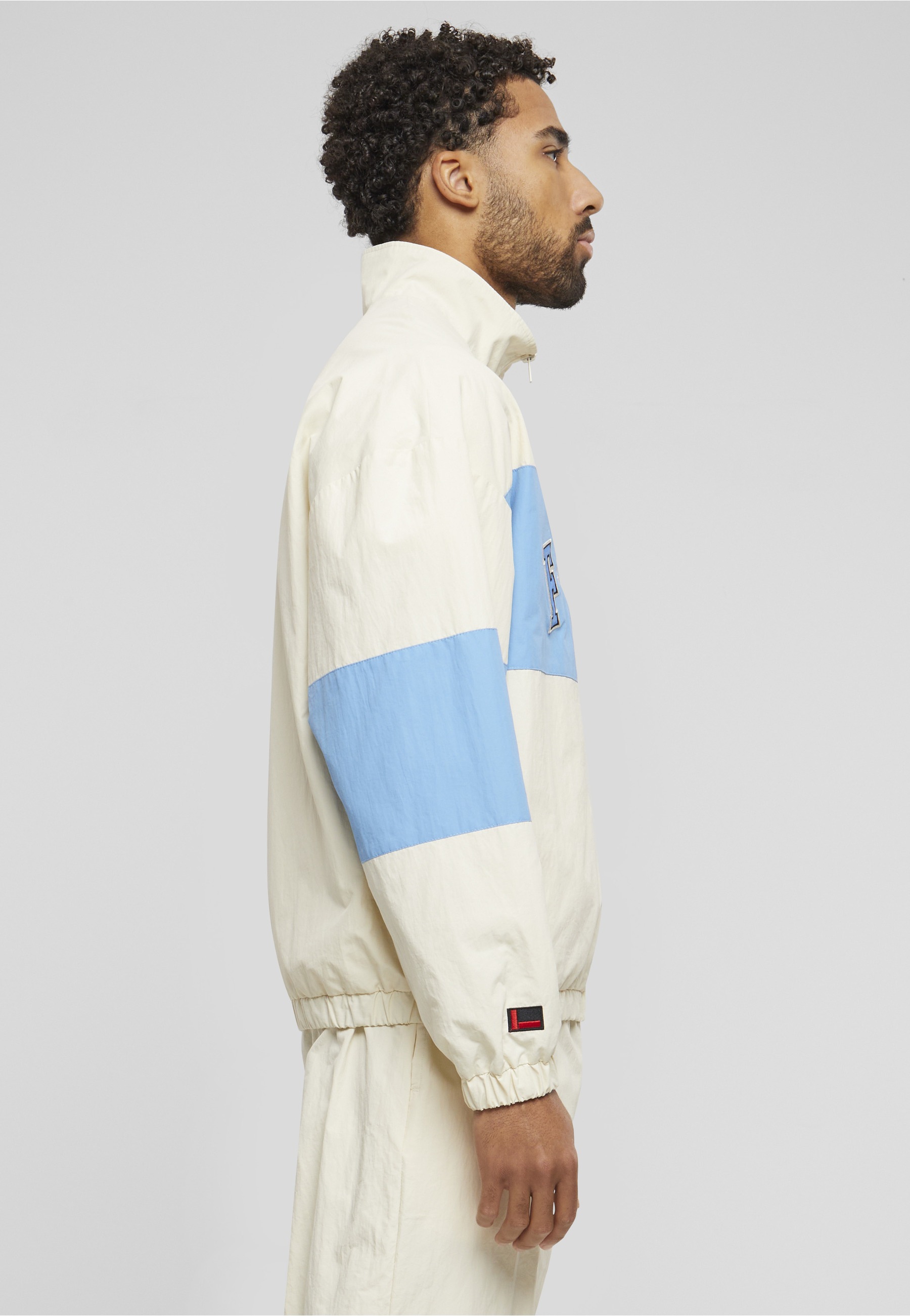 Fubu Bomberjacke »Fubu Herren FM241-009-2 Fubu College Block Track Jacket« 1 Stk. tlg. ohne Kapuze