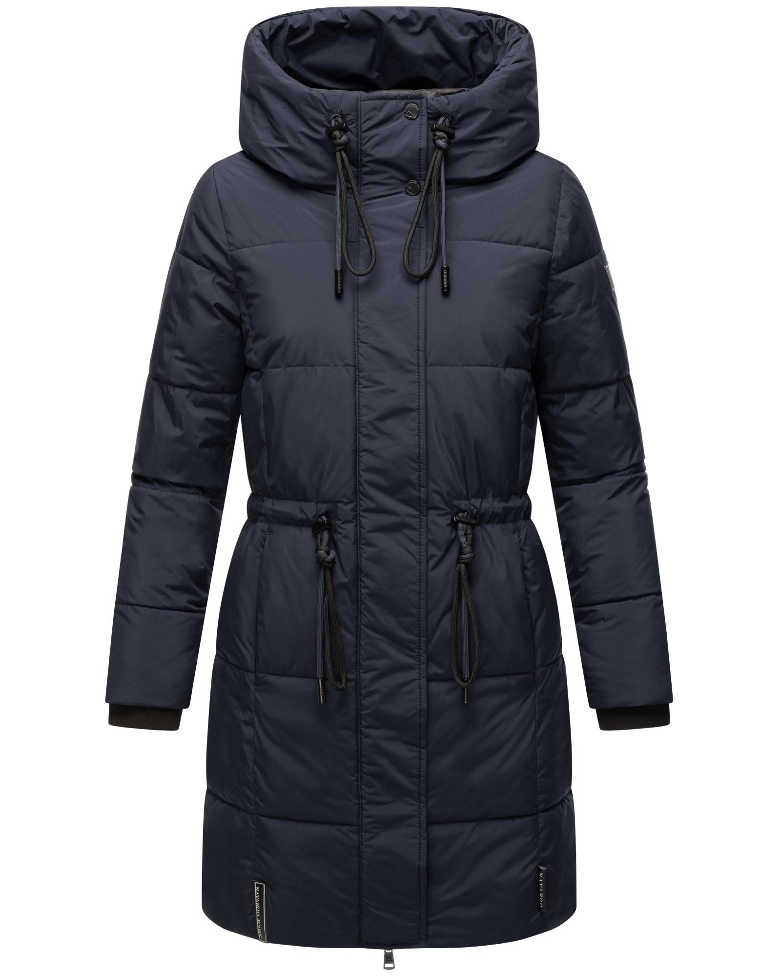 Navahoo Steppmantel "Zuckertatze XIV", Stylischer Winterparka mit verstellbarer Kapuze