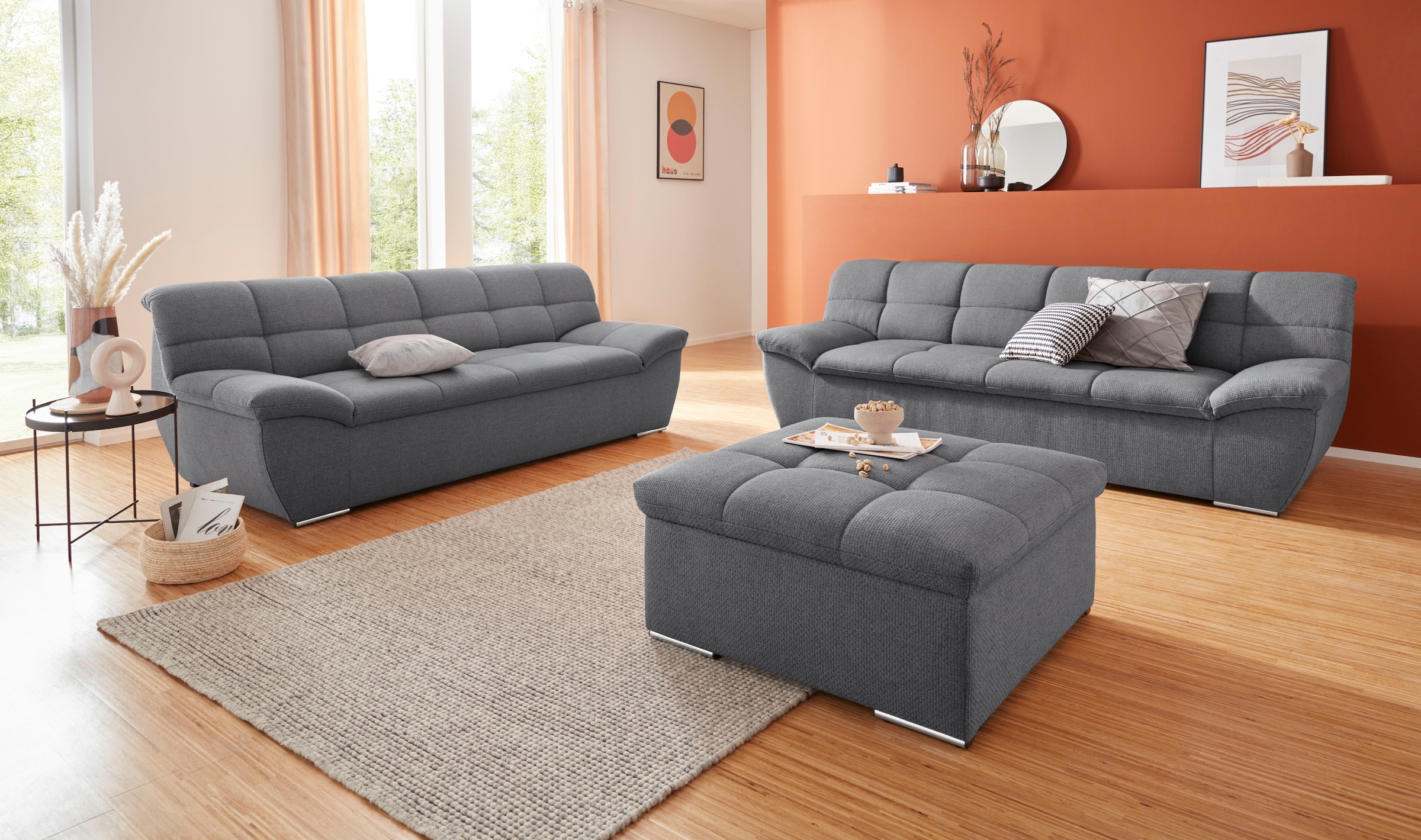 DOMO collection Sitzhocker »Lagoa«, in großer Farbauswahl