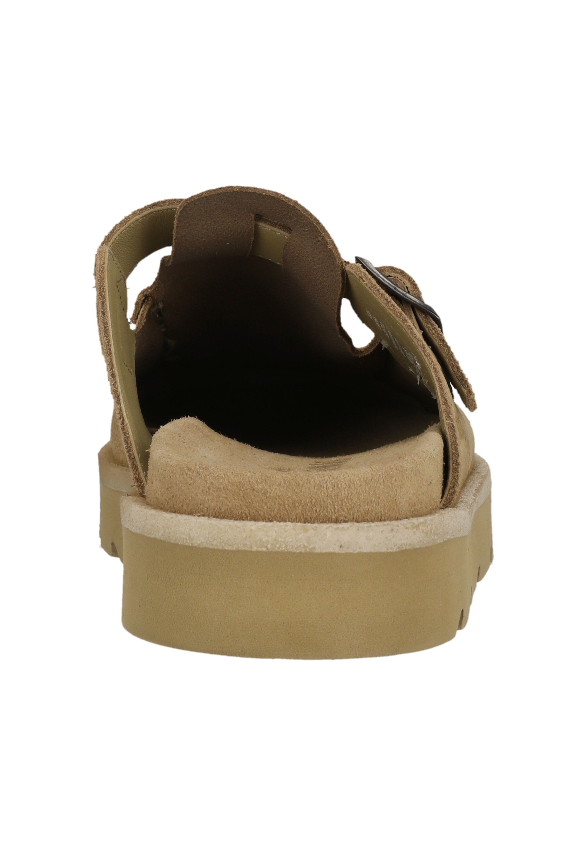 Clarks Pantolette »Meare Mocc«  mit antiker Schnallenverzierung