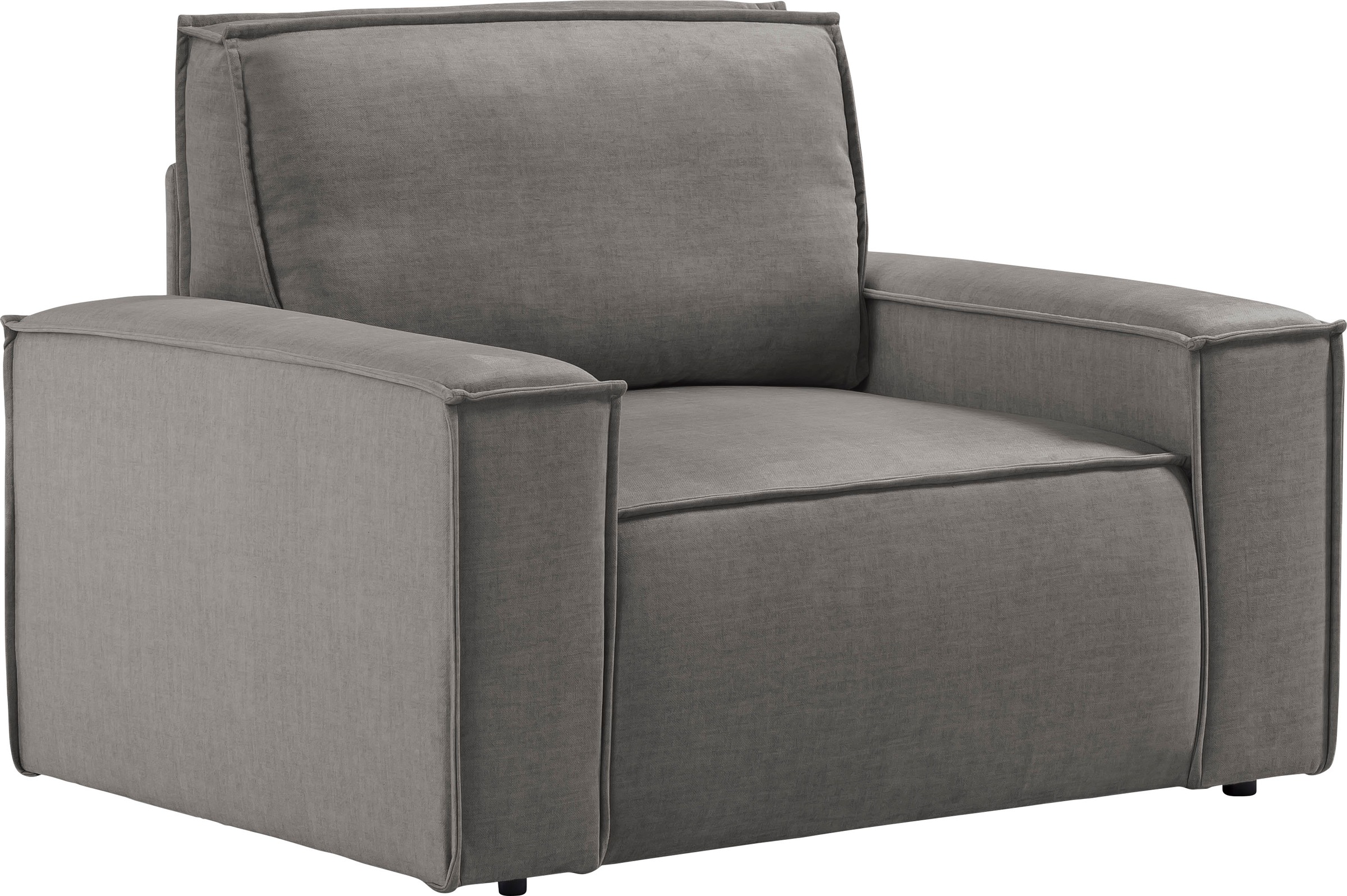 Home affaire Sessel »SHERWOOD, Love-Seat in 3 Stoffarten verfügbar«, passend zur Polster-Serie SHERWOOD
