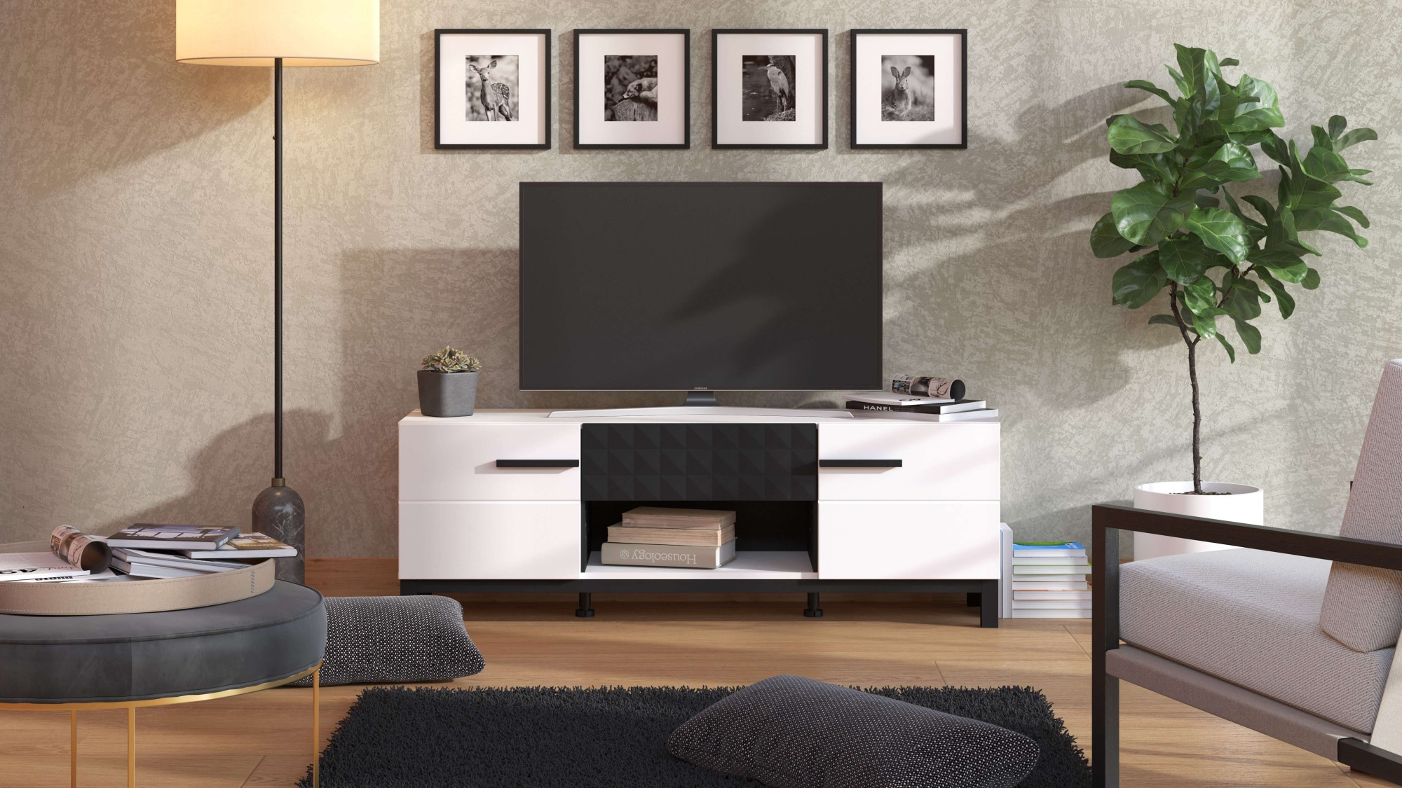 Home affaire TV spintelė »Orleans Breite 1475 cm Lo...