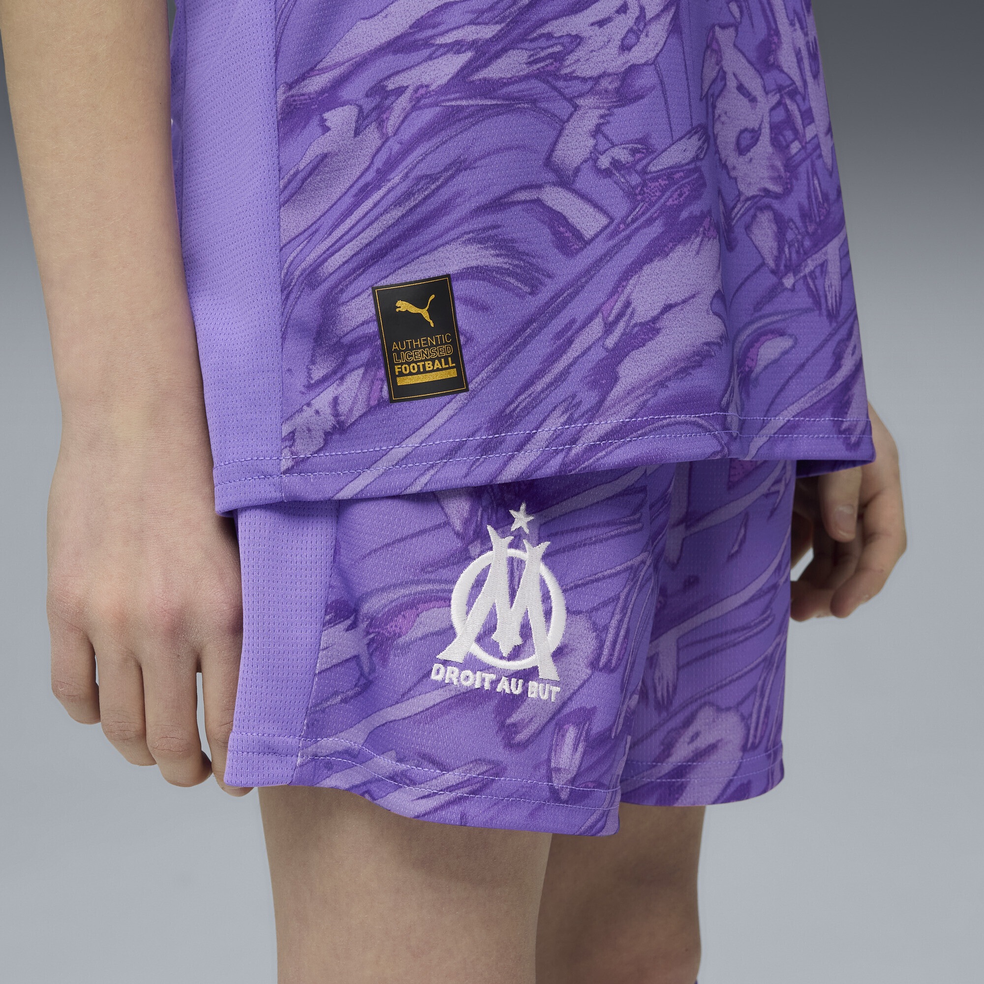 PUMA Sporthose »Olympique de Marseille 25/26 Torwartshorts Jugendliche«