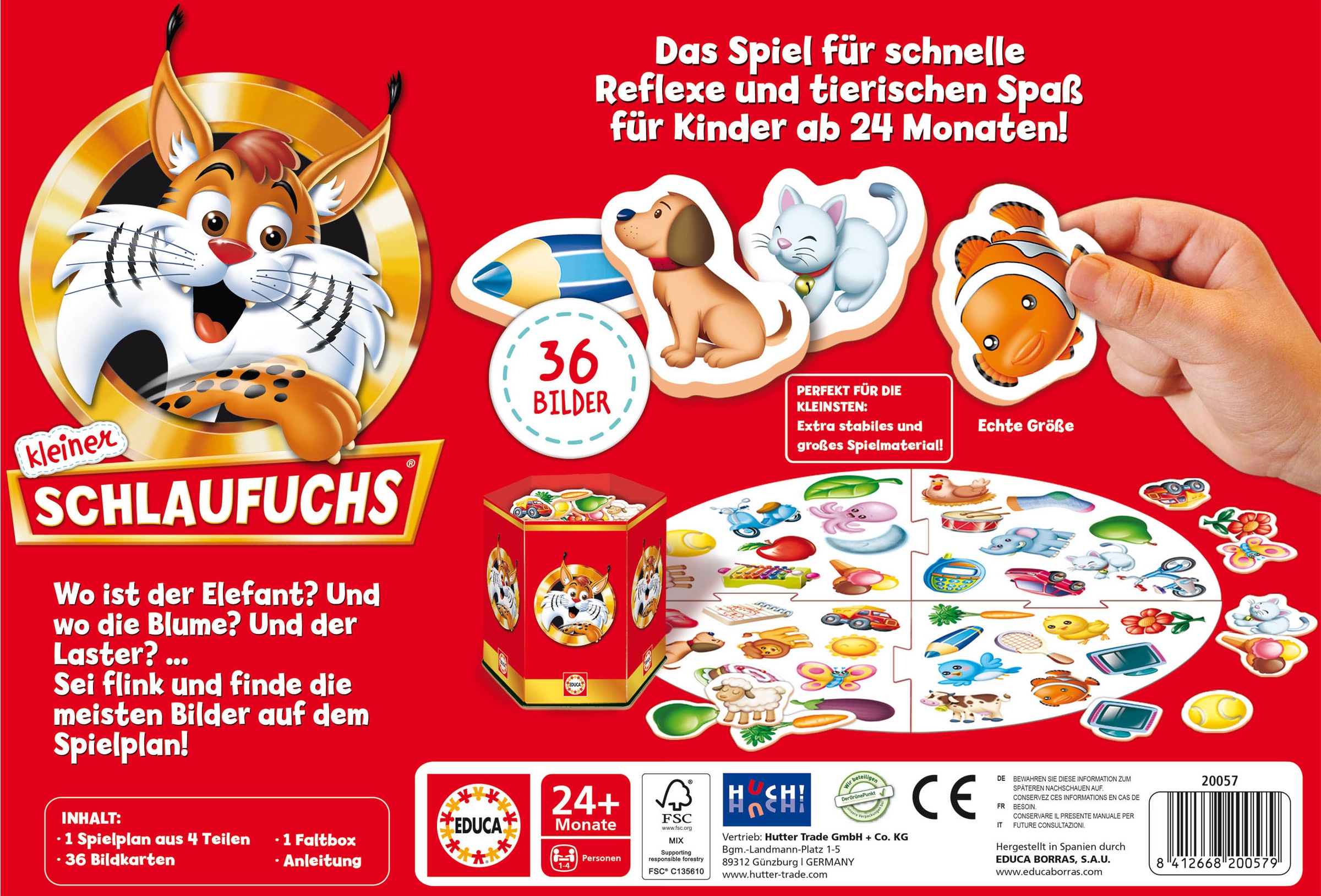 Spiel »Kleiner Schlaufuchs«