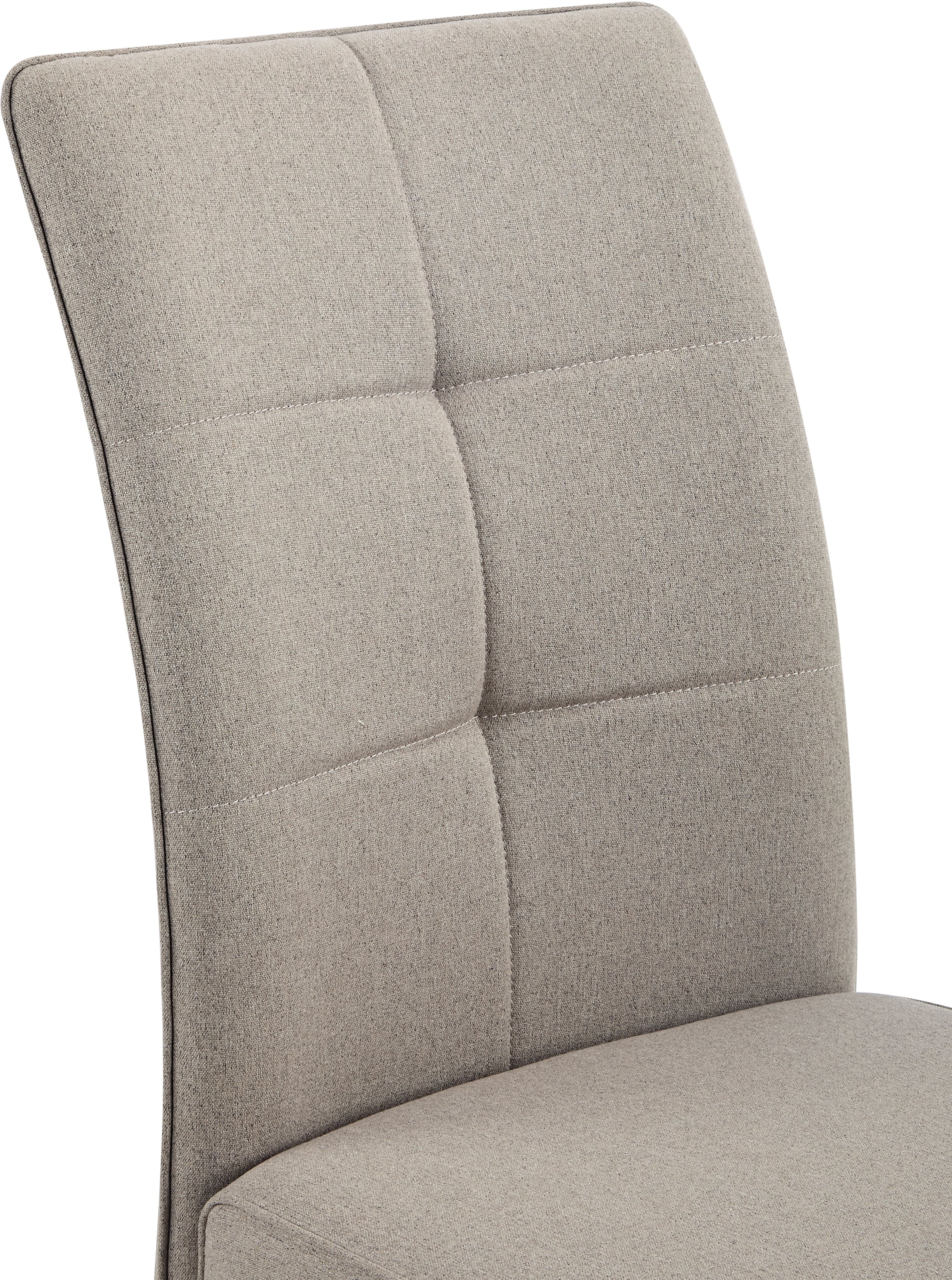 HELA Freischwinger »MALTA« (Set) 4 Stk.verschiedene Bezüge, Gestell Hochkant, Steppnähte