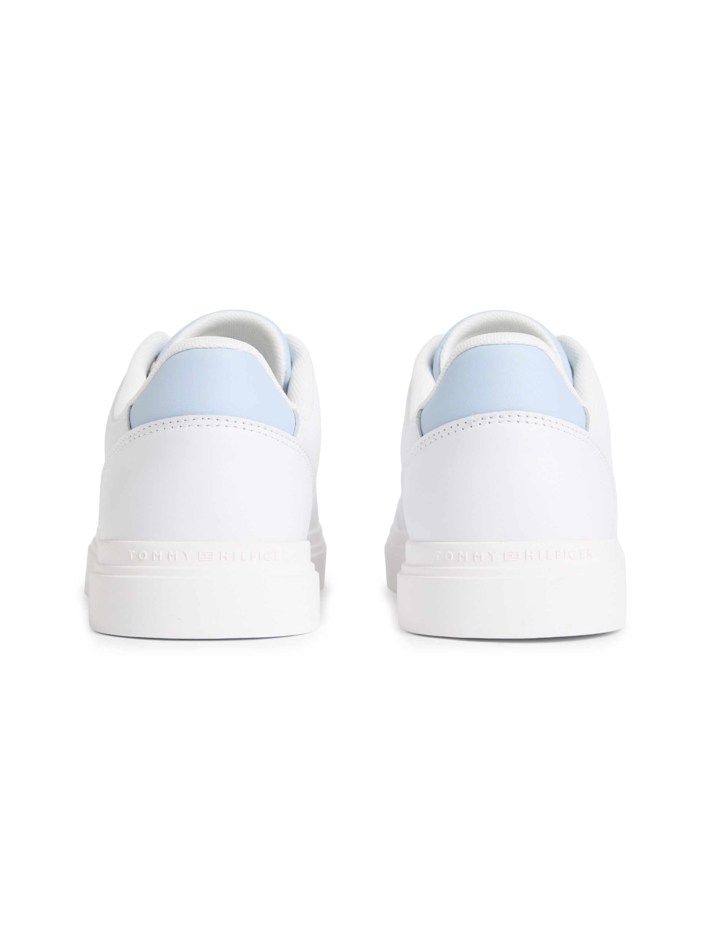 Tommy Hilfiger Plateausneaker »TH CHIC SNEAKER«  Freizeitschuh, Halbschuh, Schnürschuh mit Ziernähten