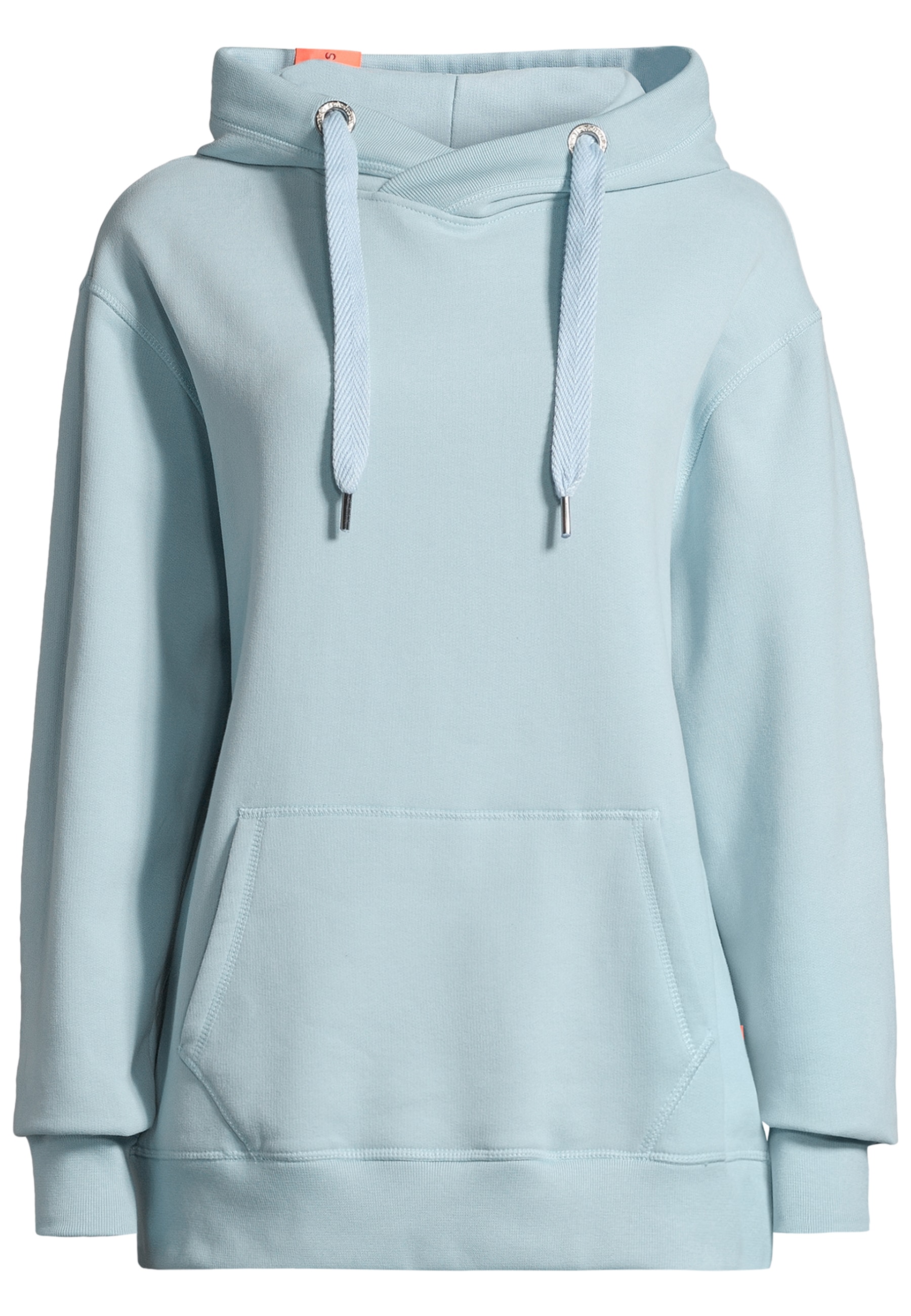Kapuzenpullover SALZHAUT "Hoodie ODDEBODJE", Herren, Gr. XL, blau (breeze), Obermaterial: 100% Baumwolle CO., Pullover Kapuzenpullover