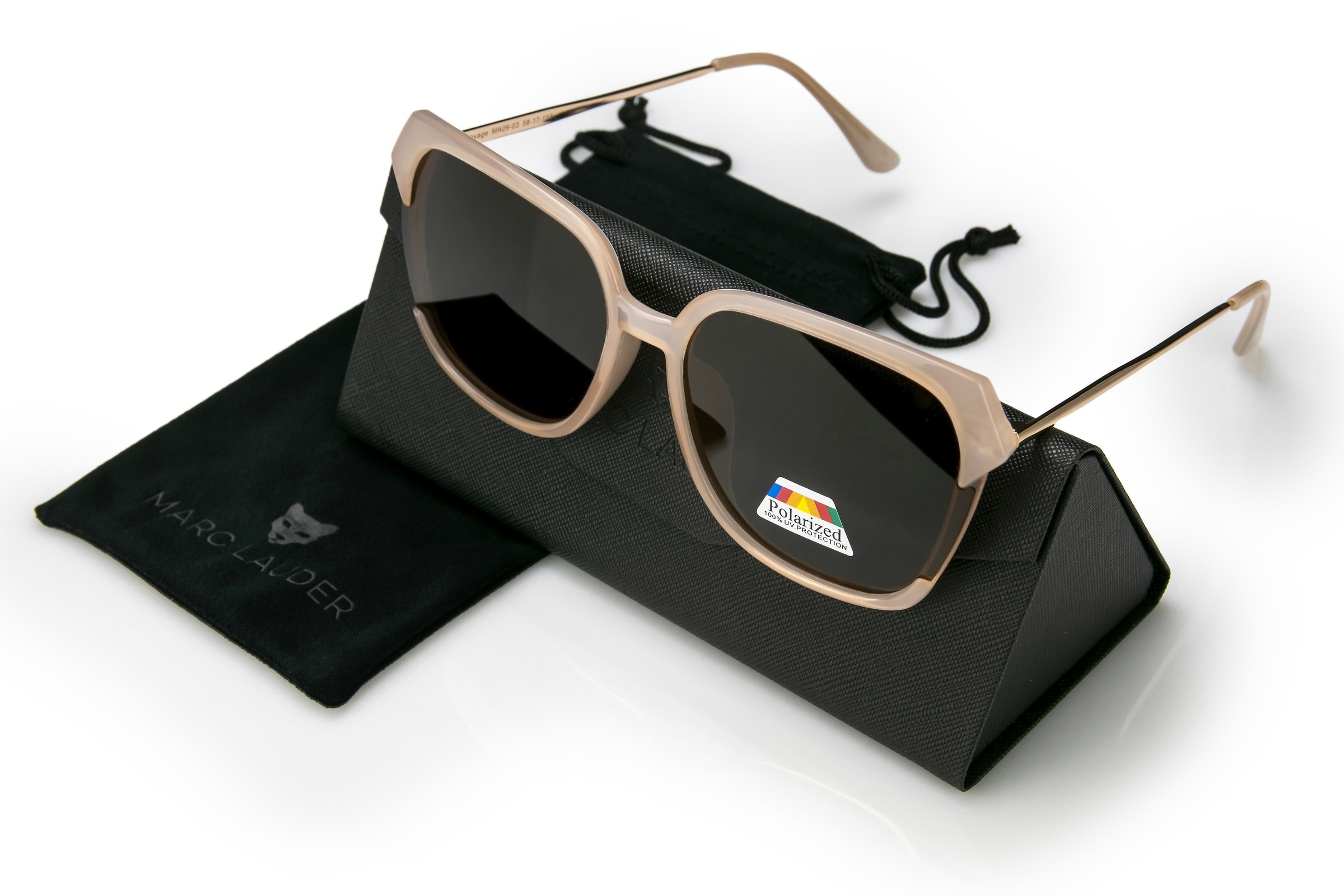 MARC LAUDER Sonnenbrille »MA09-03« 3: dark glass, strong solar luminosity
