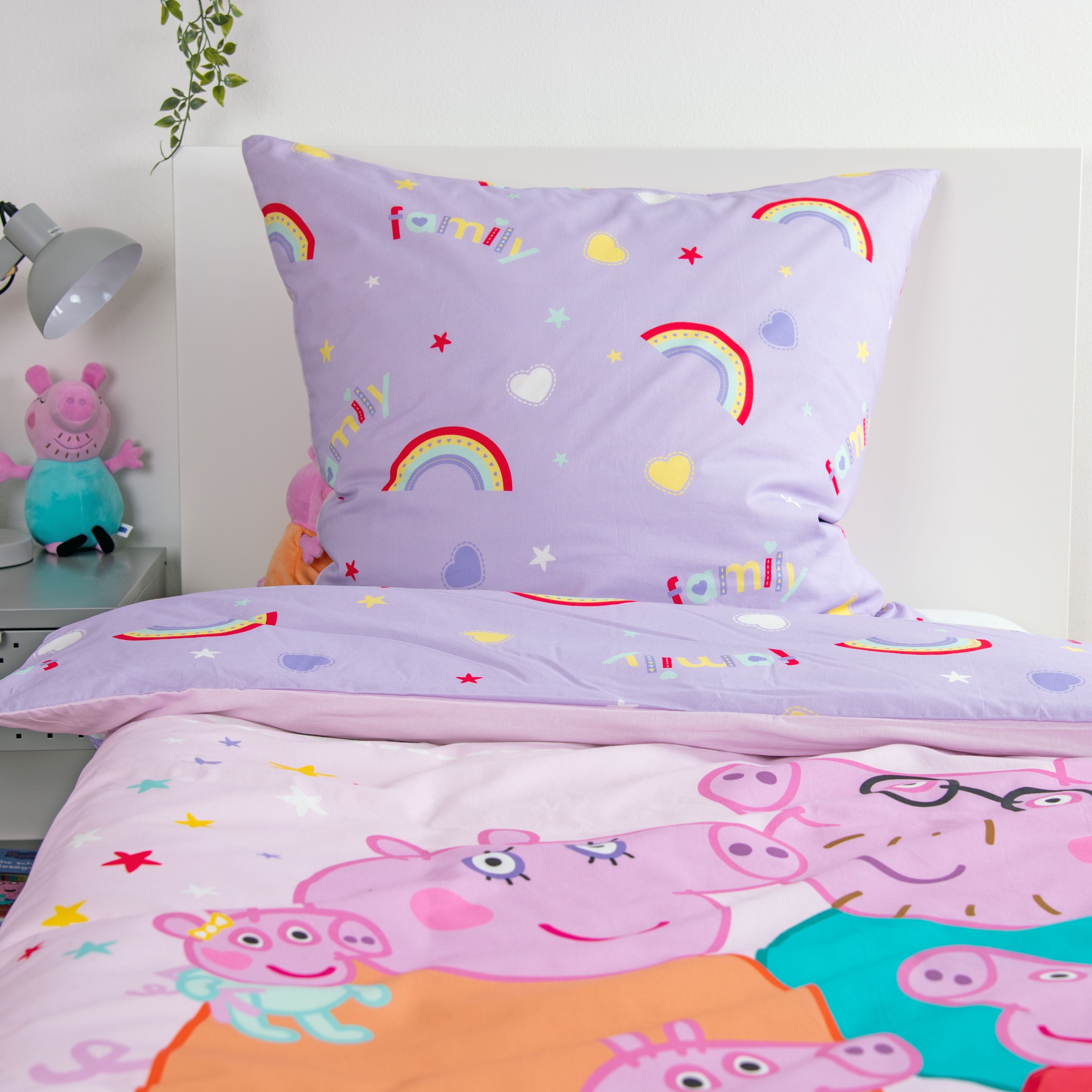 Peppa Pig Bettwäsche »Peppa Pig«, Wendebettwäsche