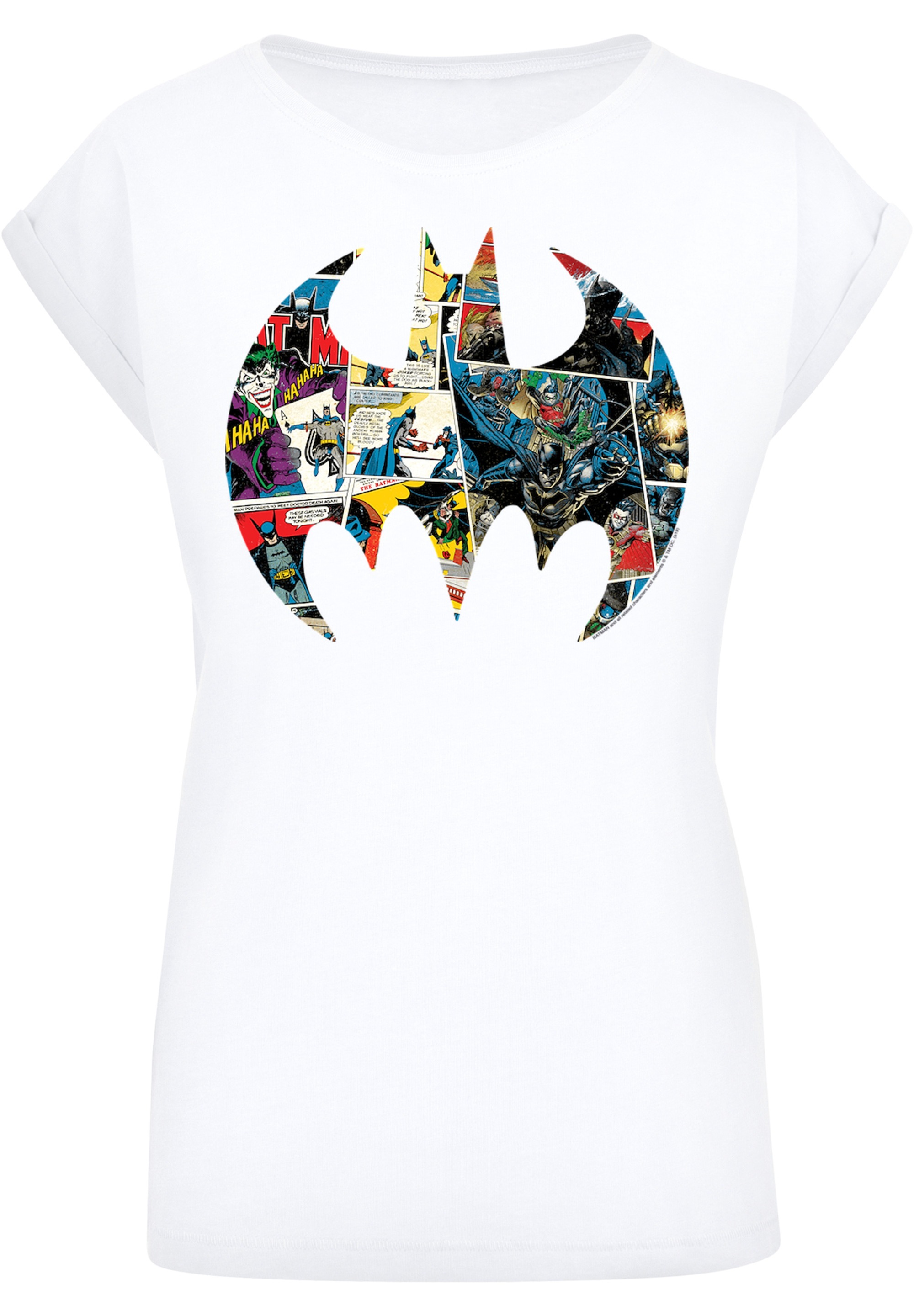 F4NT4STIC T-Shirt »DC Comics Batman Comic Book Logo«, Print
