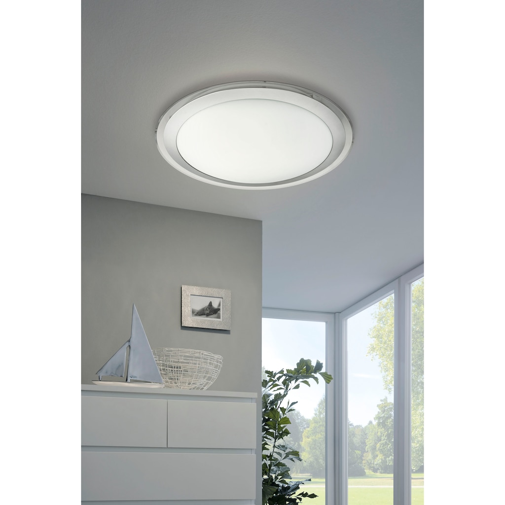 EGLO LED Deckenleuchte »COMPETA-C«, 1 flammig-flammig, Smart Home Deckenlampe Ø43cm, dimmbar, Weißtöne und Farben einstellbar