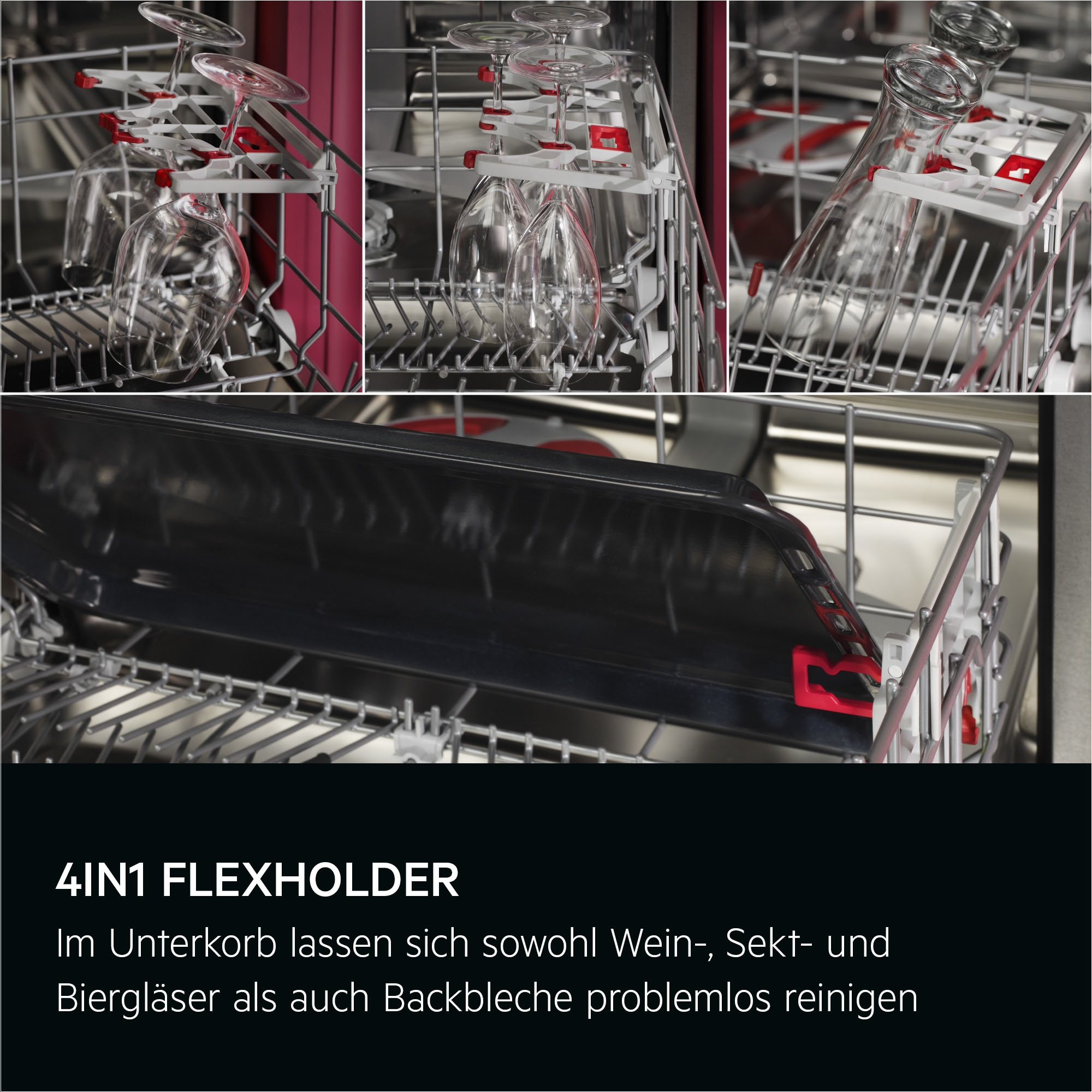 AEG teilintegrierbarer Geschirrspüler 9000 »GT9200X2SCM« Leise Spülmaschine 38 dB kraftvoll gegen Eingebranntes EEK A-10 %