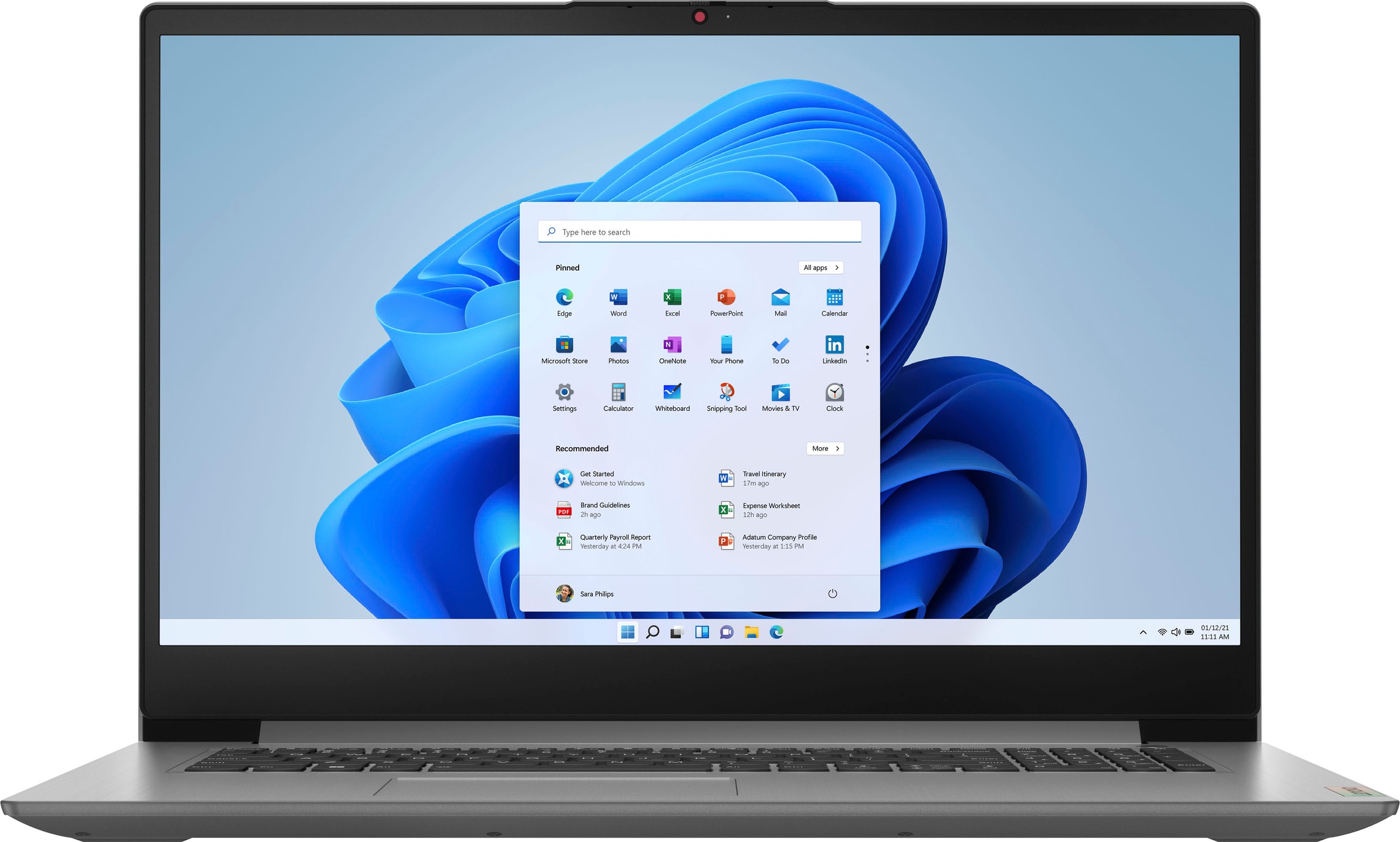 Lenovo Business-Notebook »IdeaPad 1 15" Laptop, Full HD IPS Display, 8 GB RAM, Windows 11 Home,«, 39,62 cm, / 15,6 Zoll, AMD, Ryzen 5, Radeon™ 610M, 512 GB SSD, 3 Monate kostenlos Lenovo Premium Care