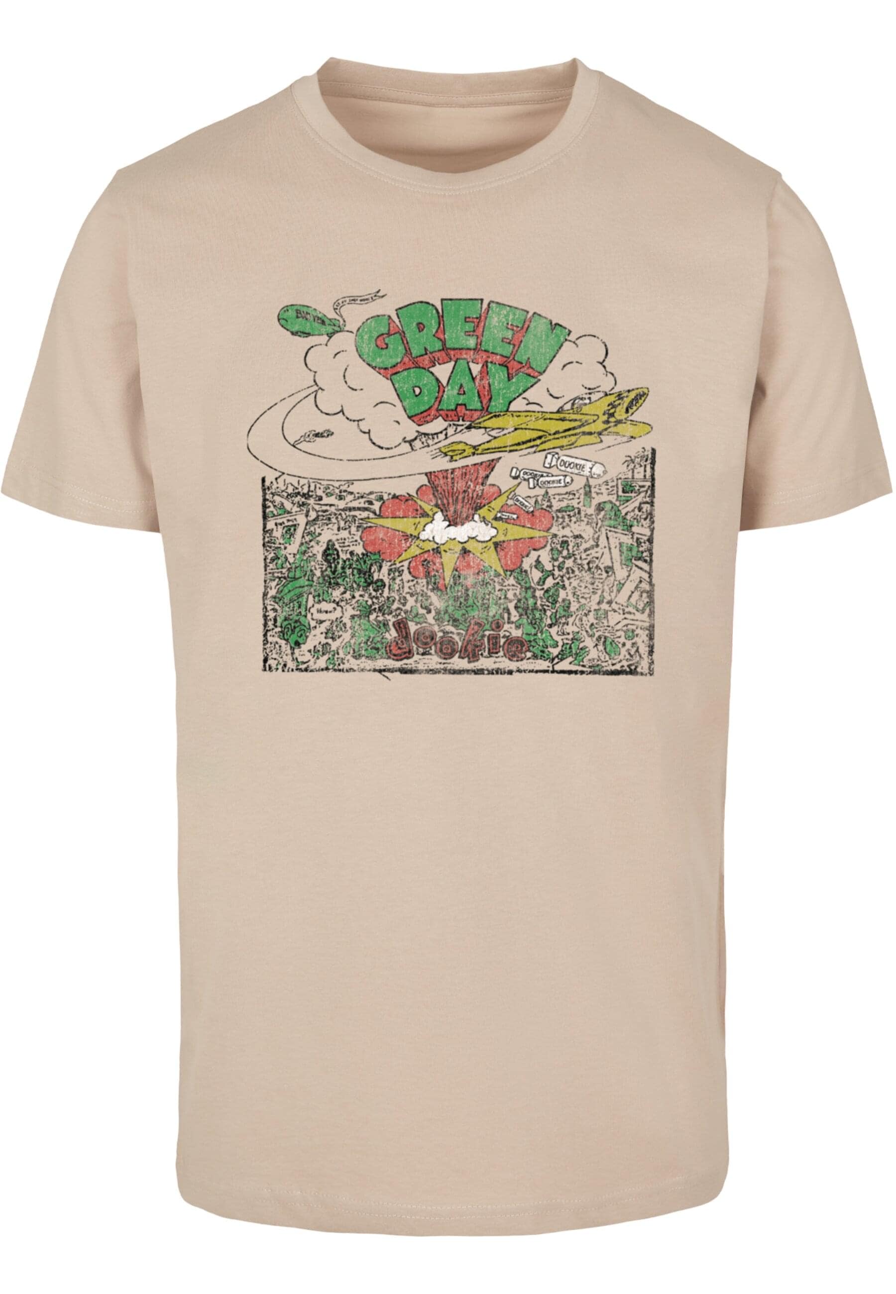 Merchcode T-Shirt "Merchcode Green Day Dookie Cover Tee" 1 Stk. tlg. günstig online kaufen
