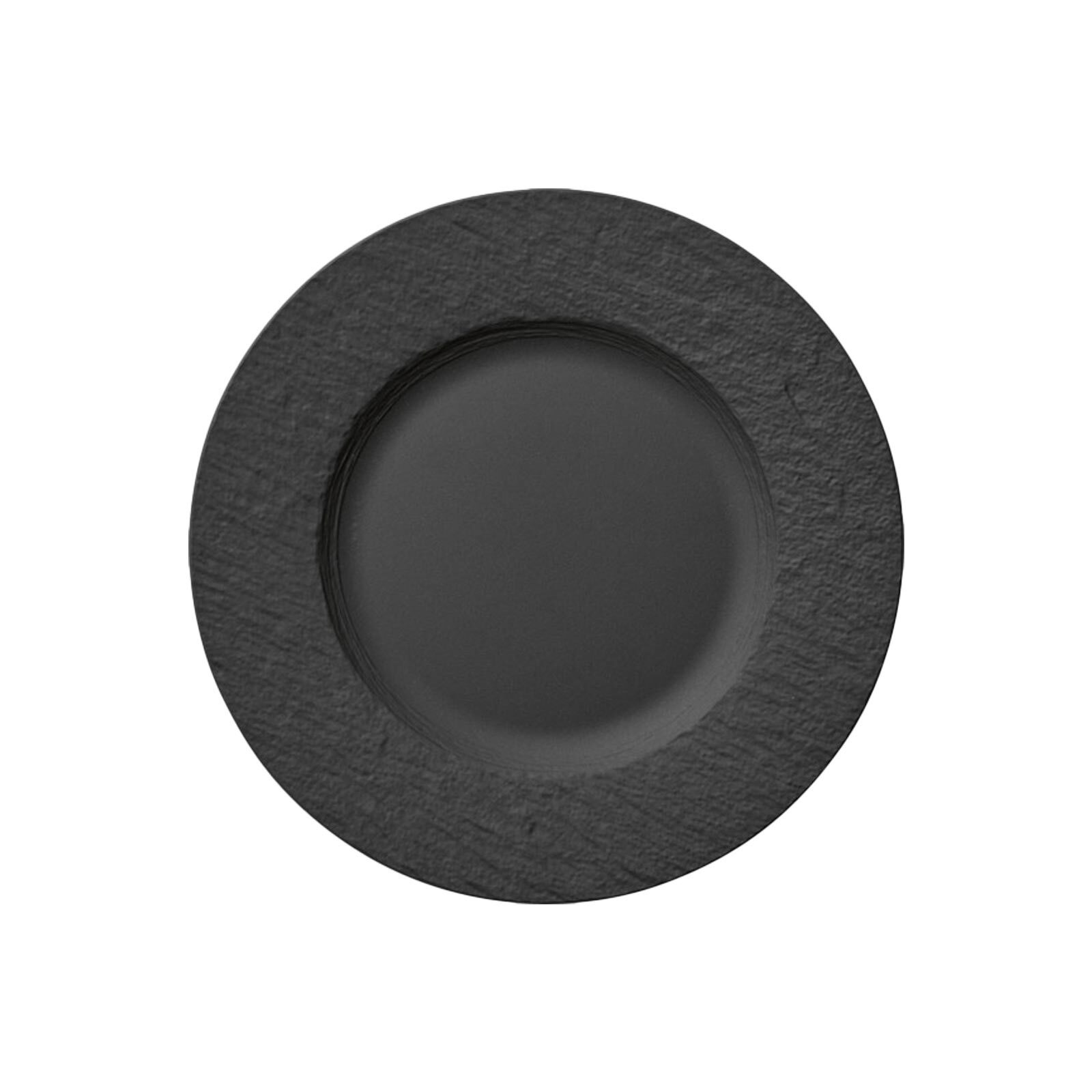 Villeroy & Boch Speiseteller »Speiseteller Manufacture Rock ø 27.0 cm 6er Set schwarz«